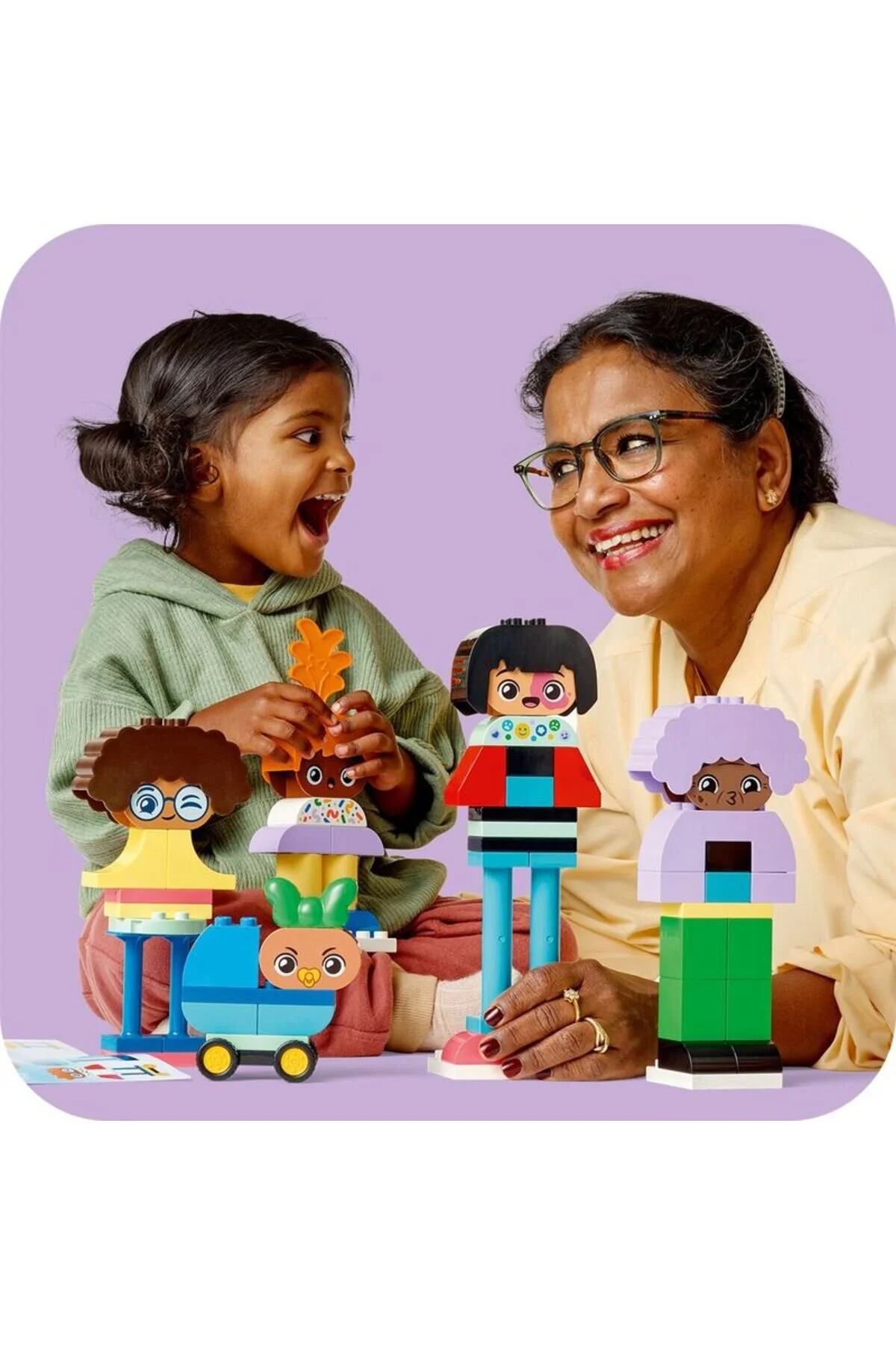 لگو و اسباب بازی های ساخت محور DUPLO TOWN BUILDABLE SENTIMENTAL PEOPLE 10423 از ترکیه LEGO