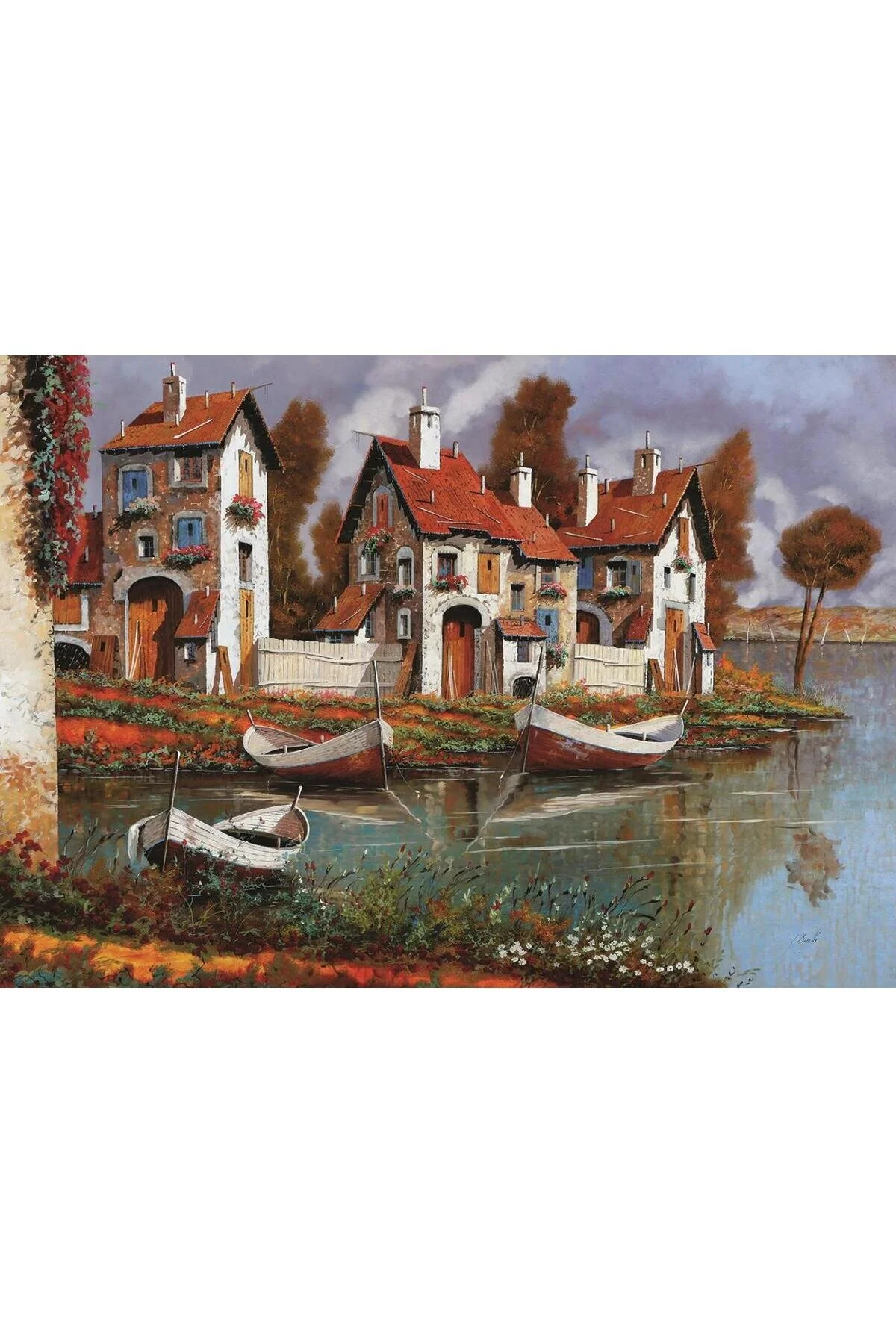 پازل 1000 قطعه سرکیو خانه ایتالیا از ترکیه Art Puzzle