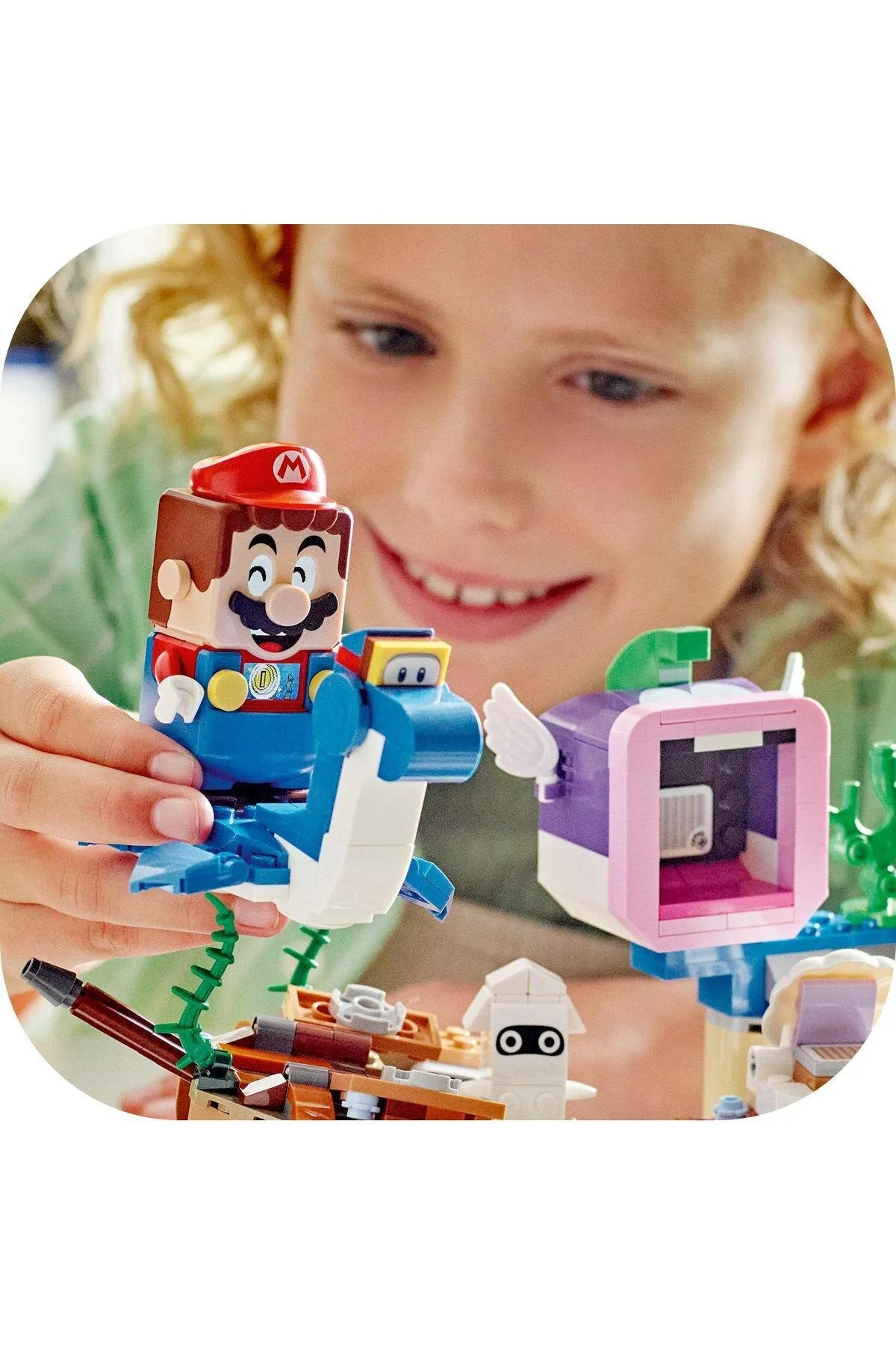 لگو ® SUPER MARIO ™ DORRIE'S SHIPY SHIP ADVENTURE مجموعه 71432 ساز 500 قسمت اورجینال LEGO