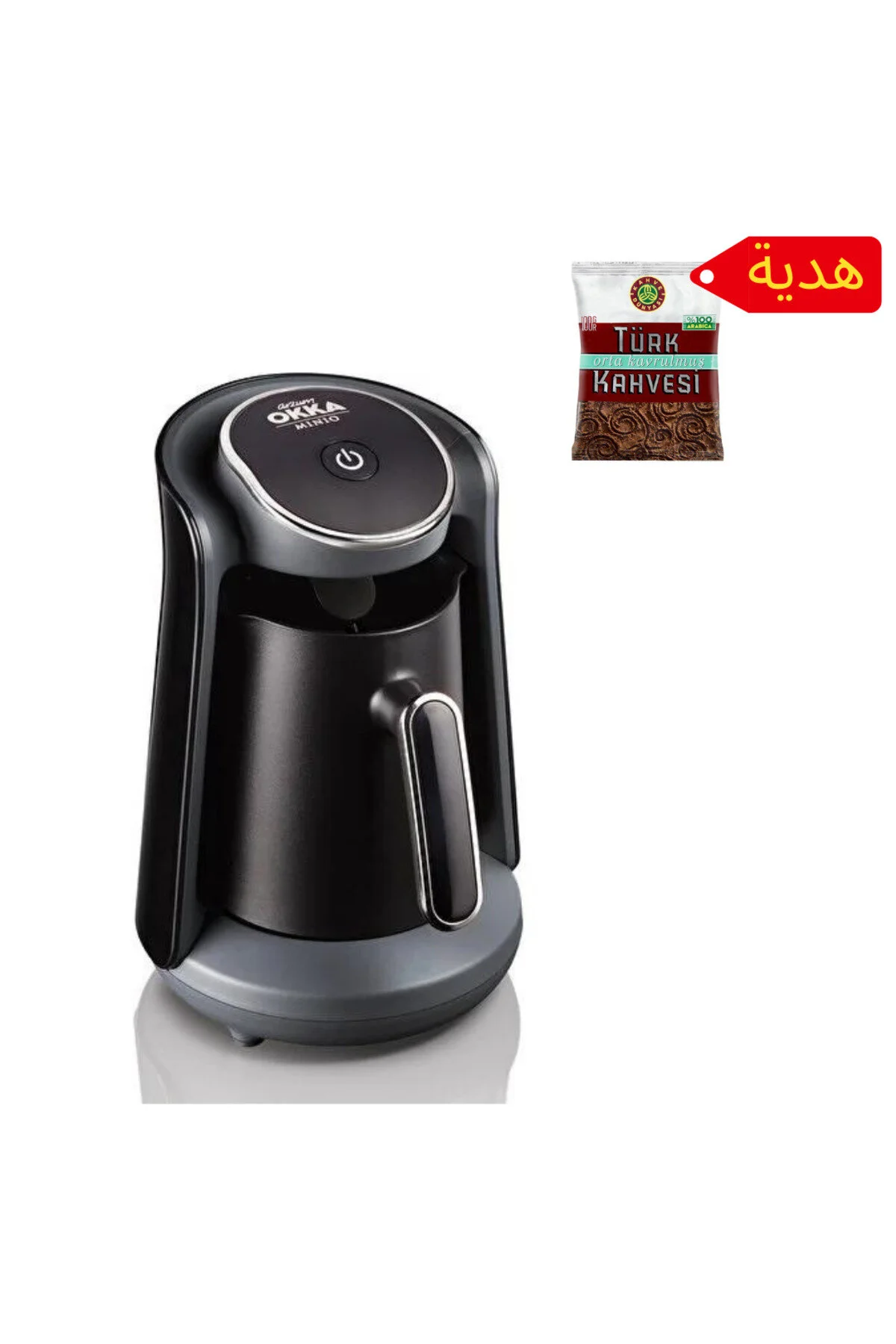 دستگاه چای و قهوه OK004 OKKA MINIO MACHINE COFFEE TURKISH مس Arzum