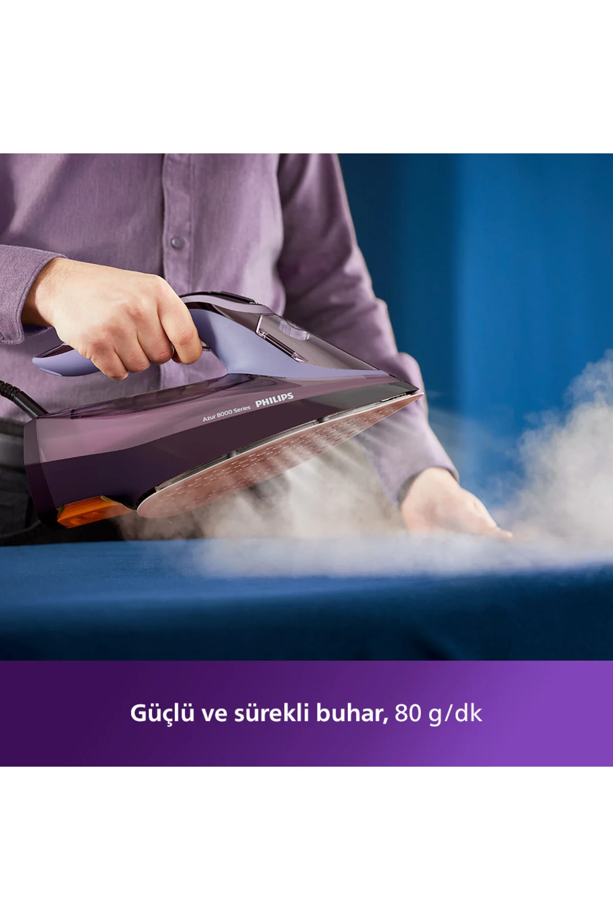 اتو بخار STEAM IRON AZUR 8000 SERIES DST8021 30 391FSERIES اورجینال Philips