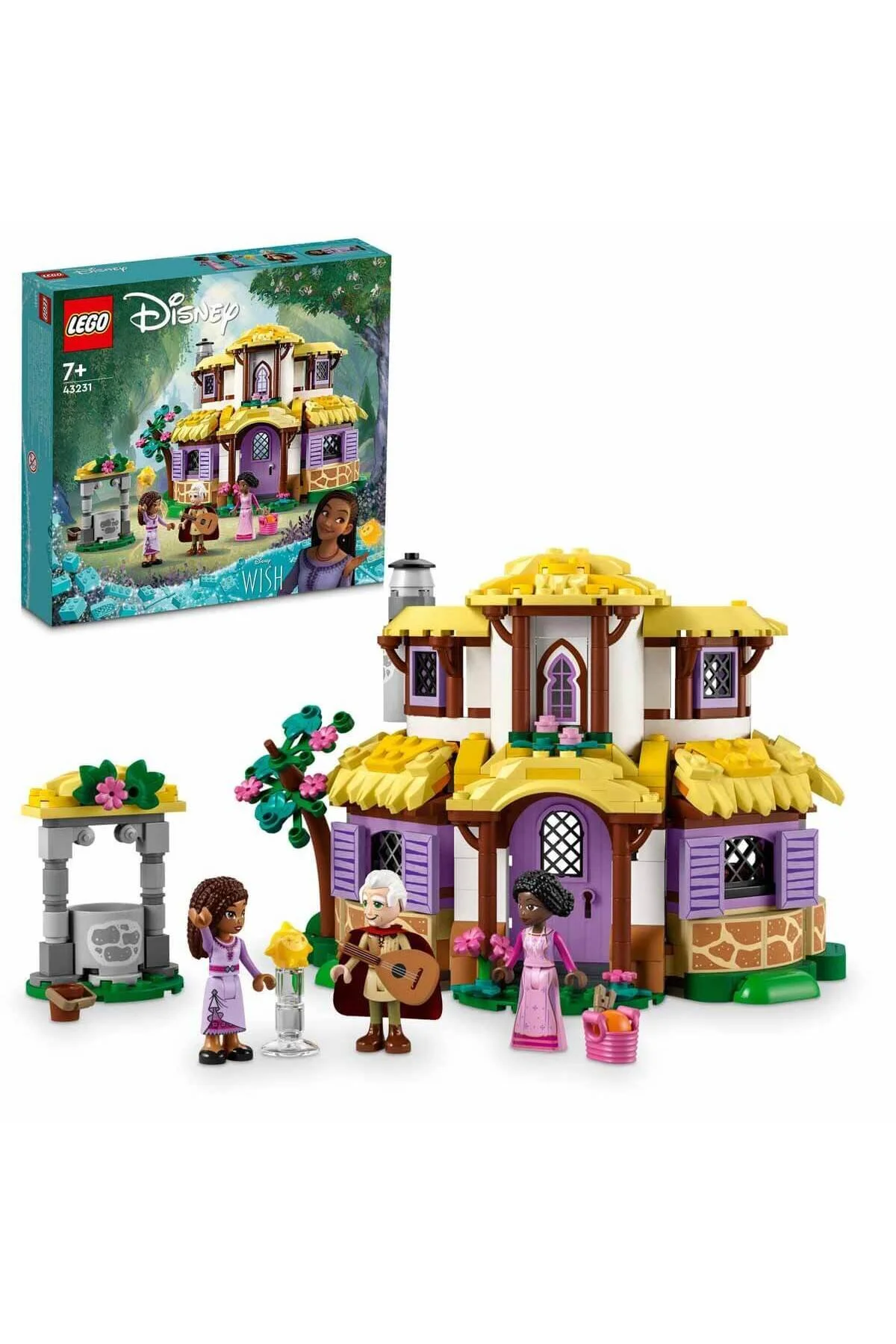 لگو و اسباب بازی های ساخت محور خانه دیزنی آشا 43231 اورجینال LEGO