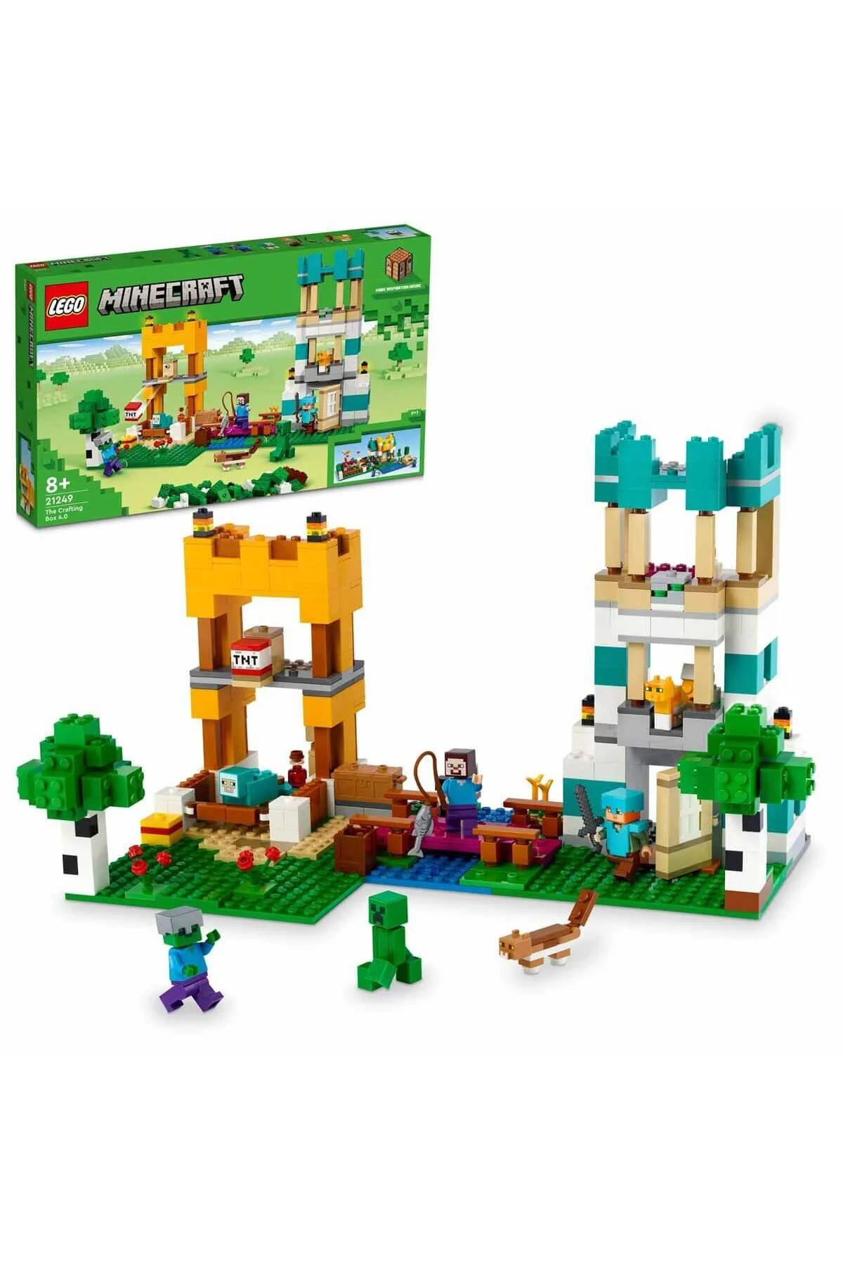 لگو و اسباب بازی های ساخت محور MINECRAFT WORKBOX 4.0 21249 اورجینال LEGO