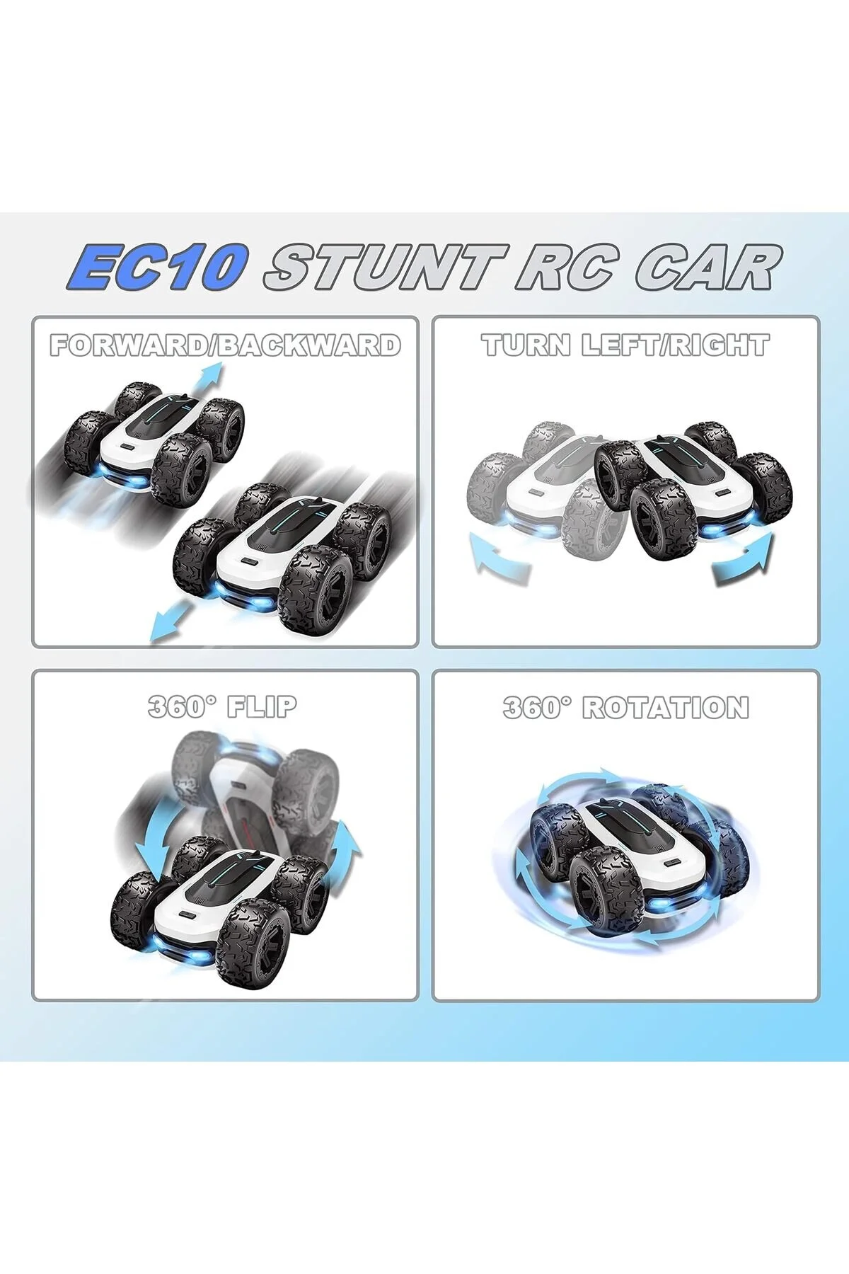 ماشین کنترل شده از راه دور 4WD RC دارای سرعت 15 کیلومتر در ساعت است. OYAKG