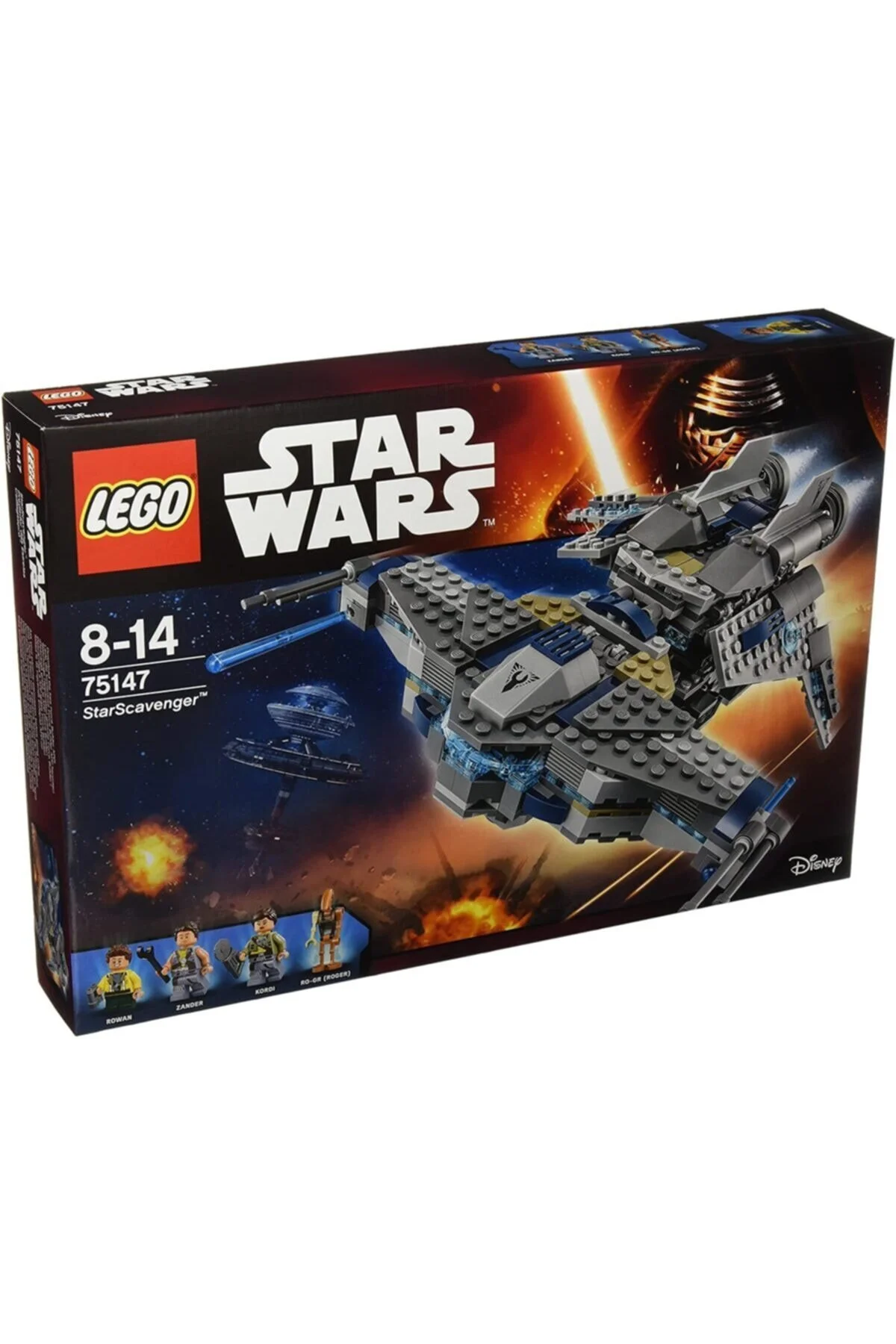 لگو STAR WARS STARSCAVENGER 558 قطعه MINIFIGUY BOX مجموعه 75147 اورجینال LEGO