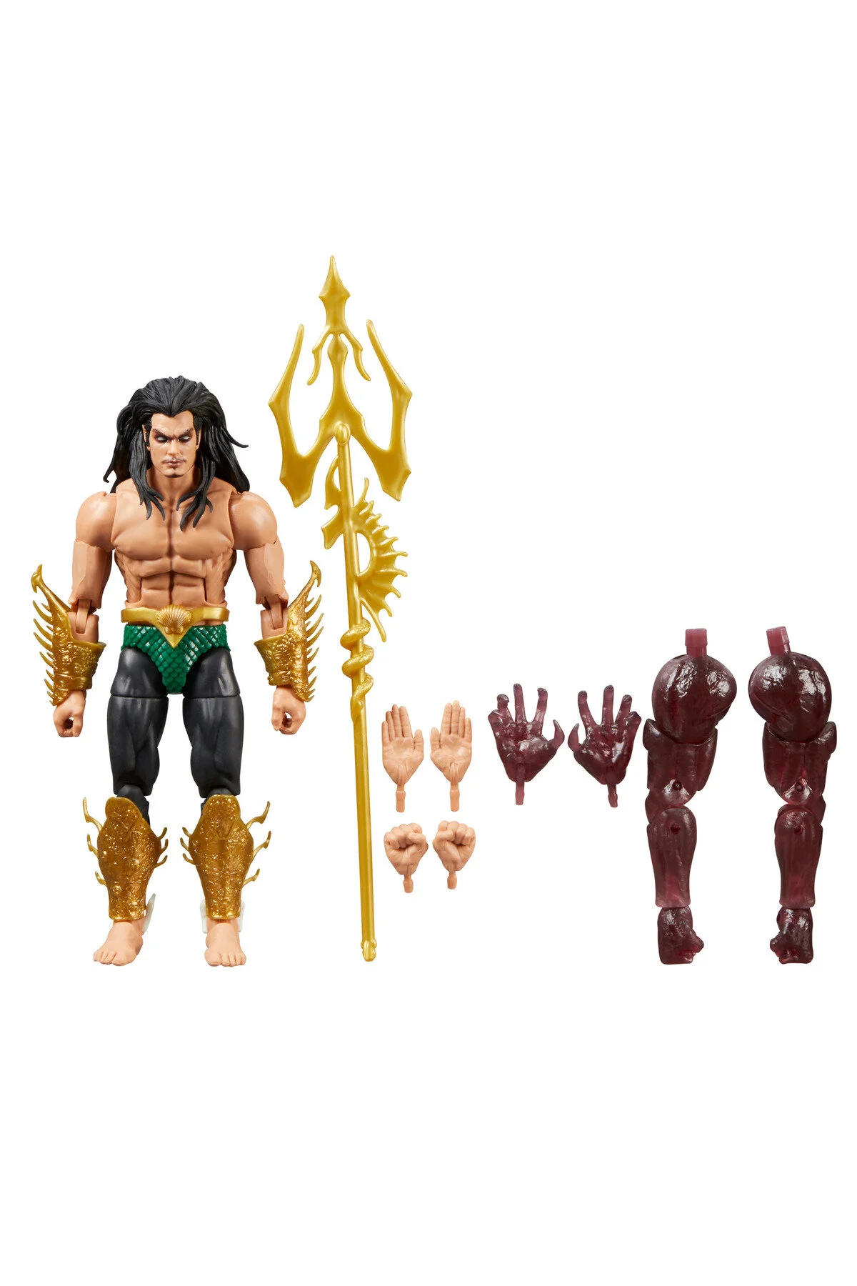 فیگور MARVEL LEGENDS NAMOR COMICS شکل اکشن MARVEL'S THE VOID BAF Hasbro