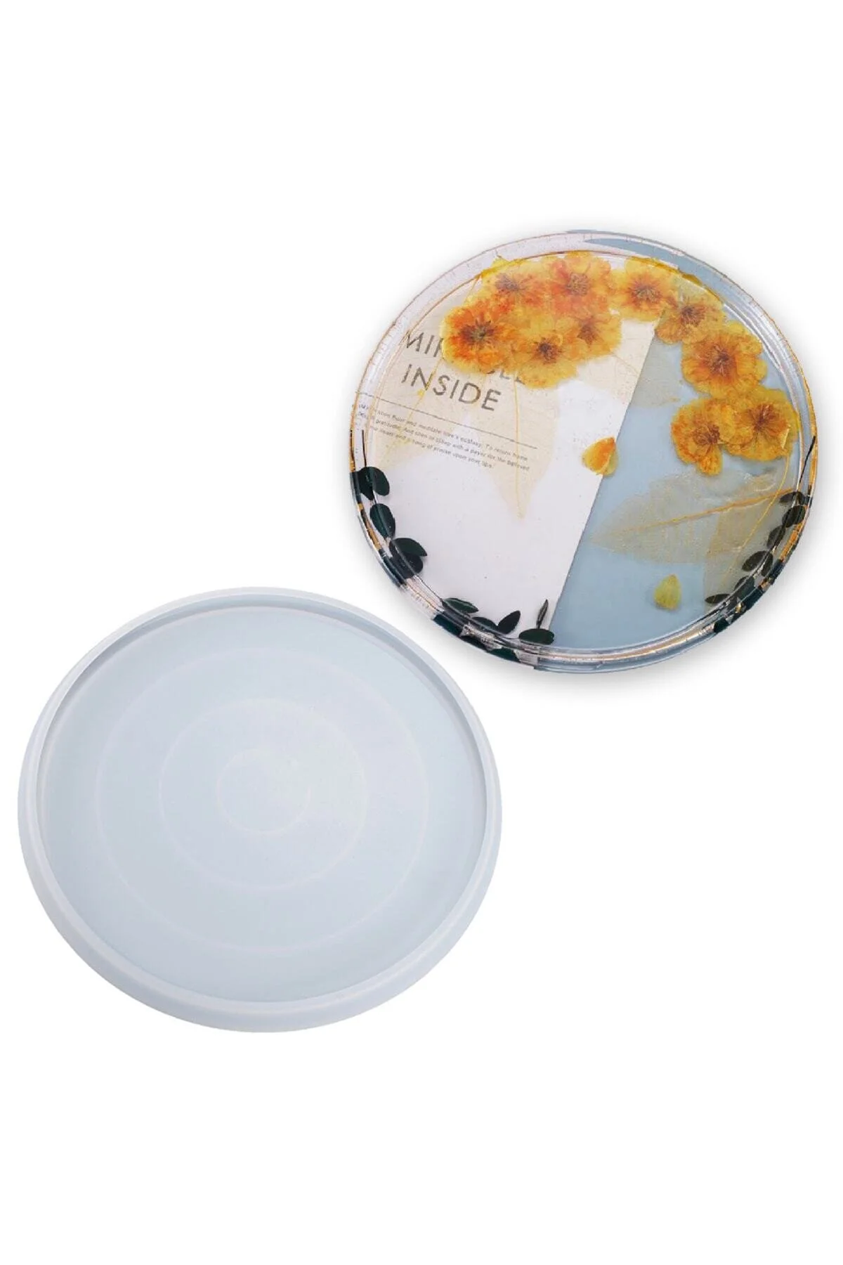 فیگور قالب سیلیکونی قفسه و سینی ارائه منحنی گرد اپوکسی بزرگ از ترکیه Getshop Alışveriş Pazarı