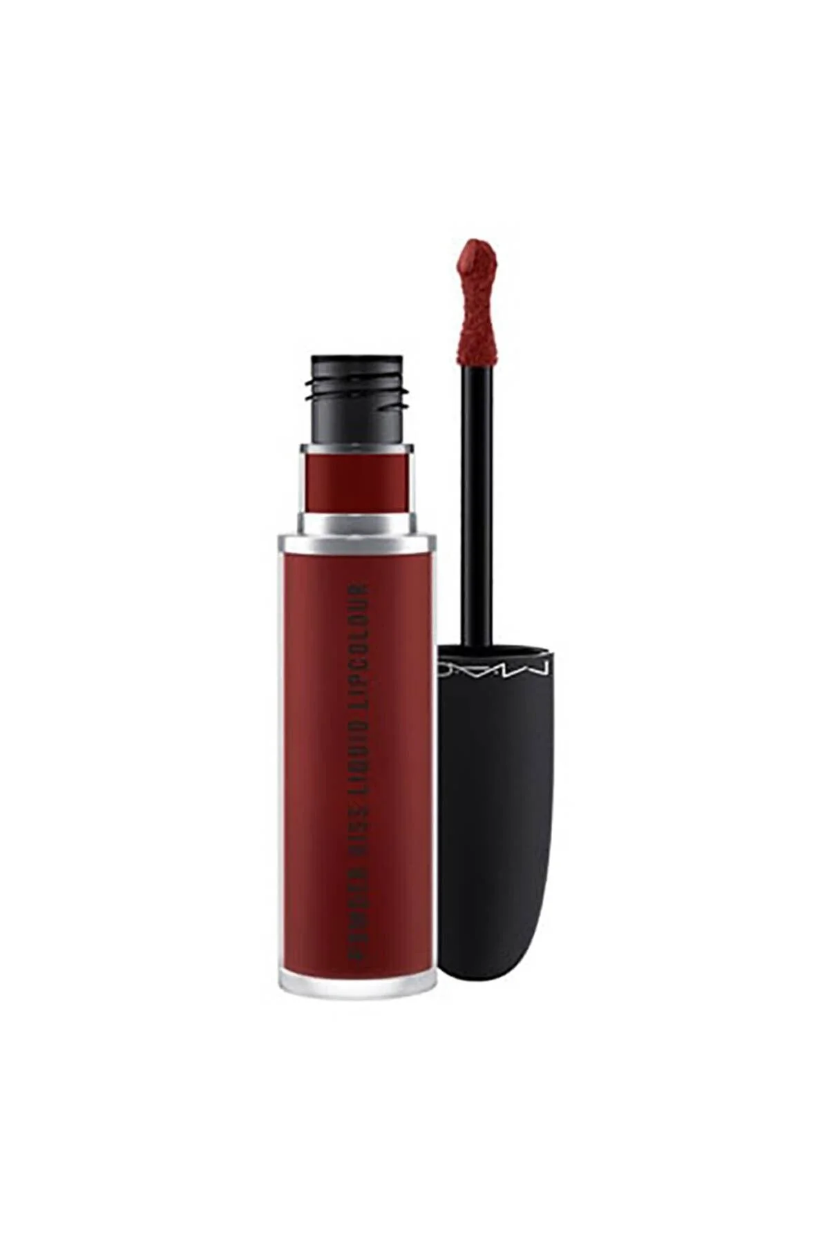 رژ لب مایع  مات Powder Kiss مدل MAKE LOVE TO THE CAMERA با دوربین عشق ورزید حجم 5 میل مک MAC