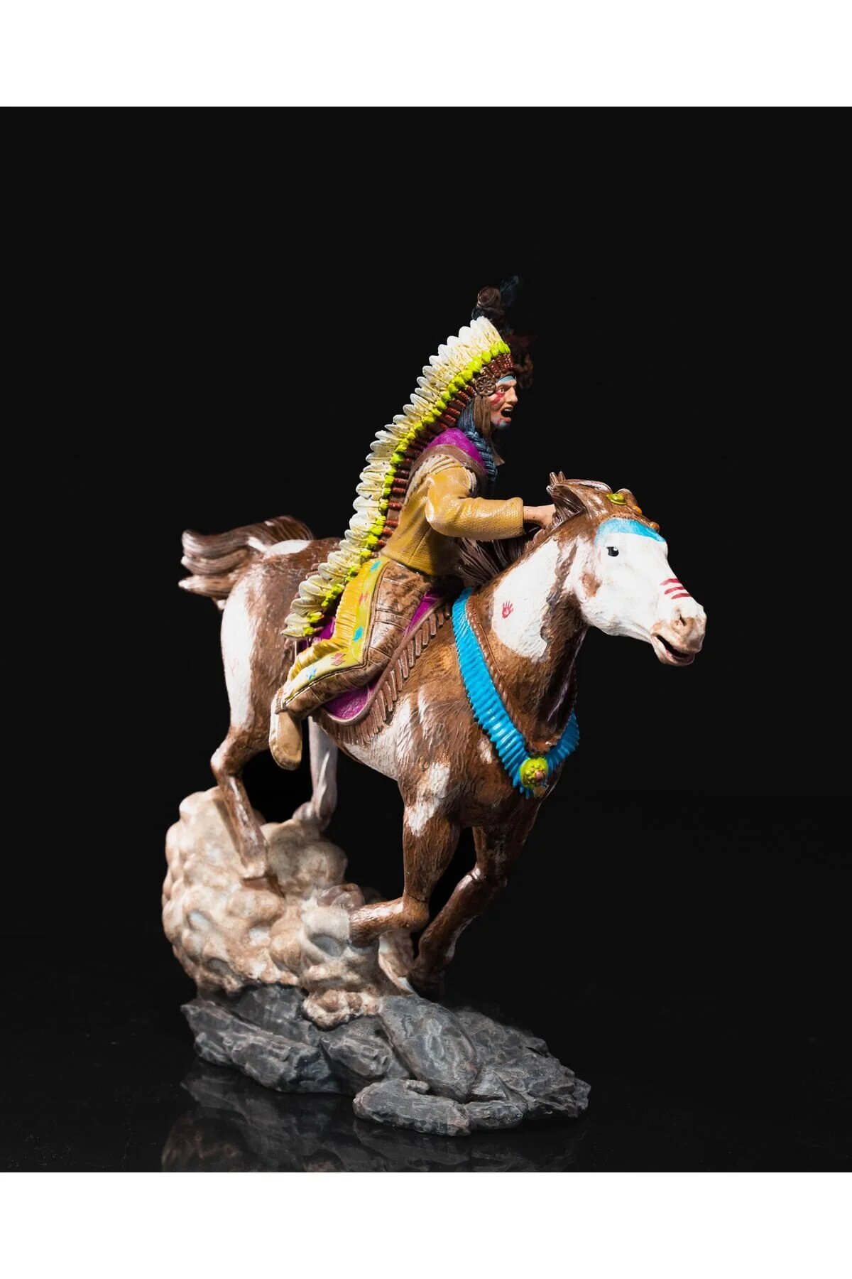 فیگور HORSEMAN WARRIOR OF THE FOREST FIGURE 20 CM GREAT DETAIL 12 K SLA RESIN PRODUCTION VeyernCraft