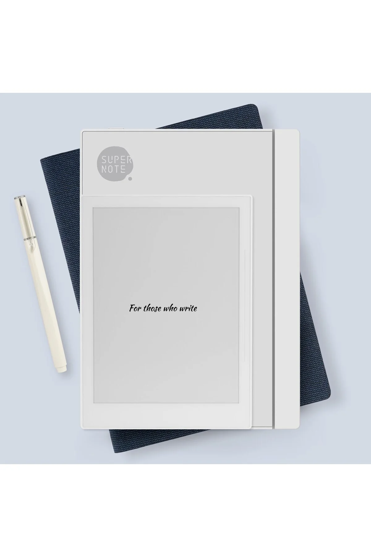 دستگاه کتاب خوان الکترونیکی سفید A6 X2 E BOOK 7.8 + OF PEN 2 اندود طلا Supernote