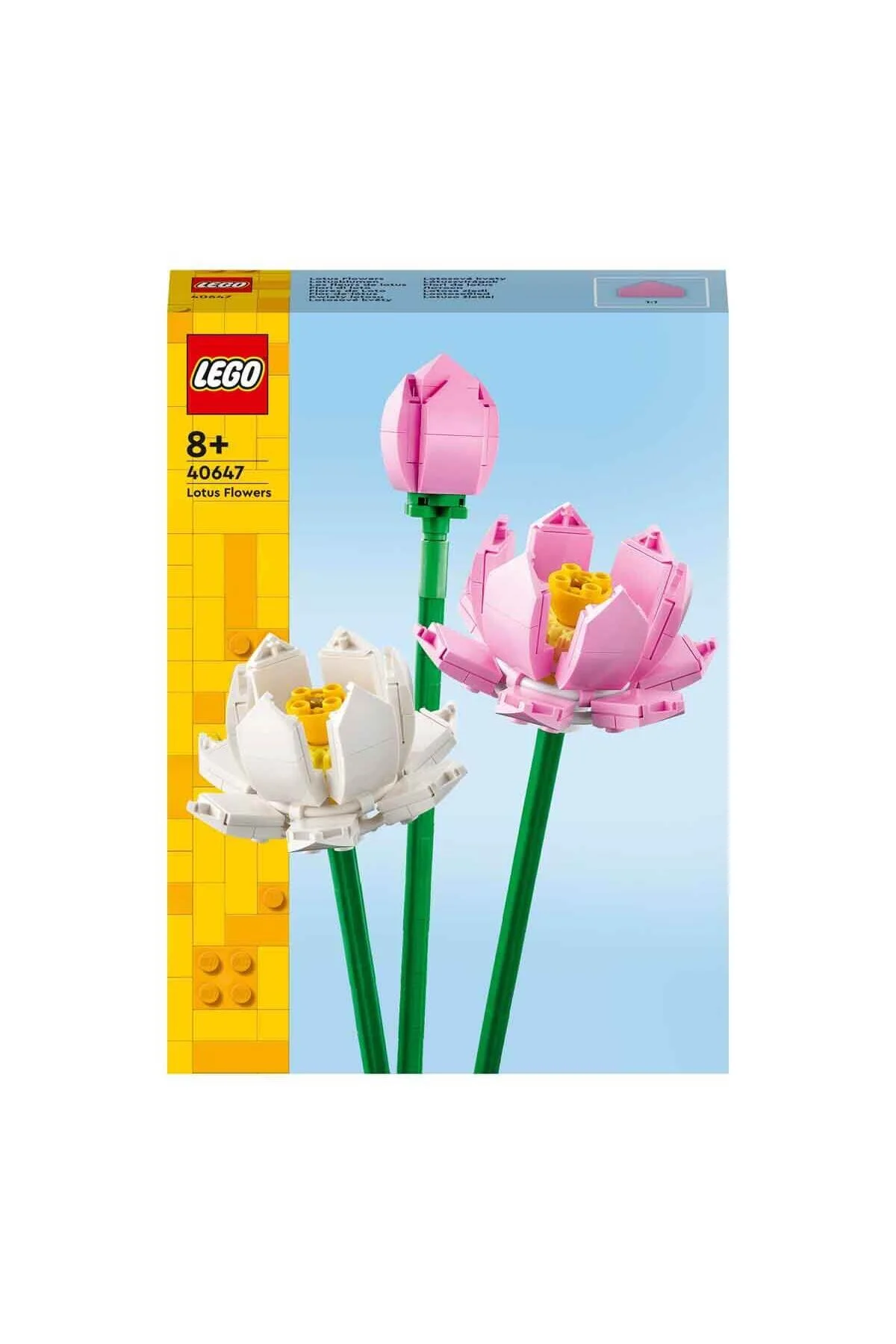 لگو و اسباب بازی های ساخت محور ® LOTUS FLOWERS 40647 ست ساختنی برای سنین 8 سال به بالا 220 عدد از ترکیه LEGO