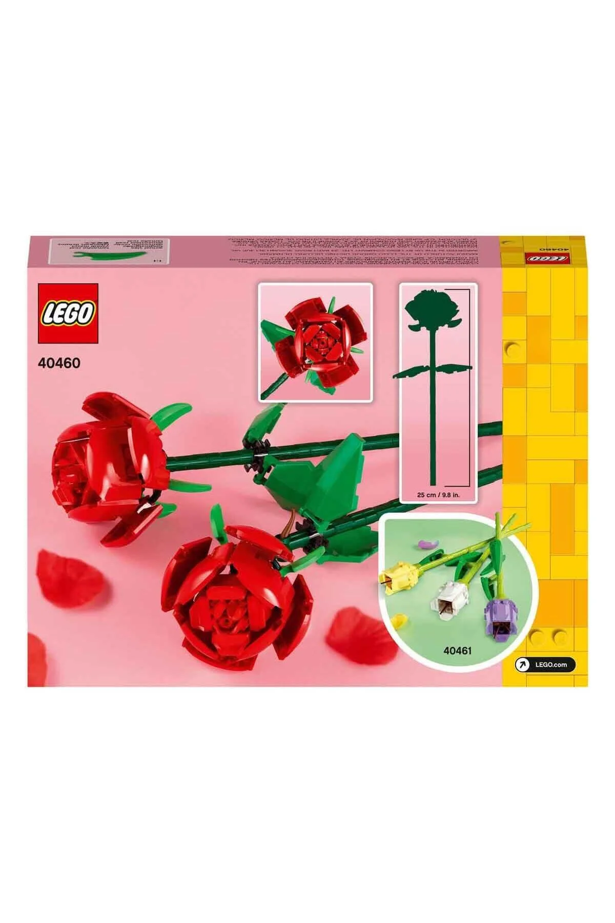 لگو و اسباب بازی های ساخت محور رز نمادین 40460 اورجینال LEGO