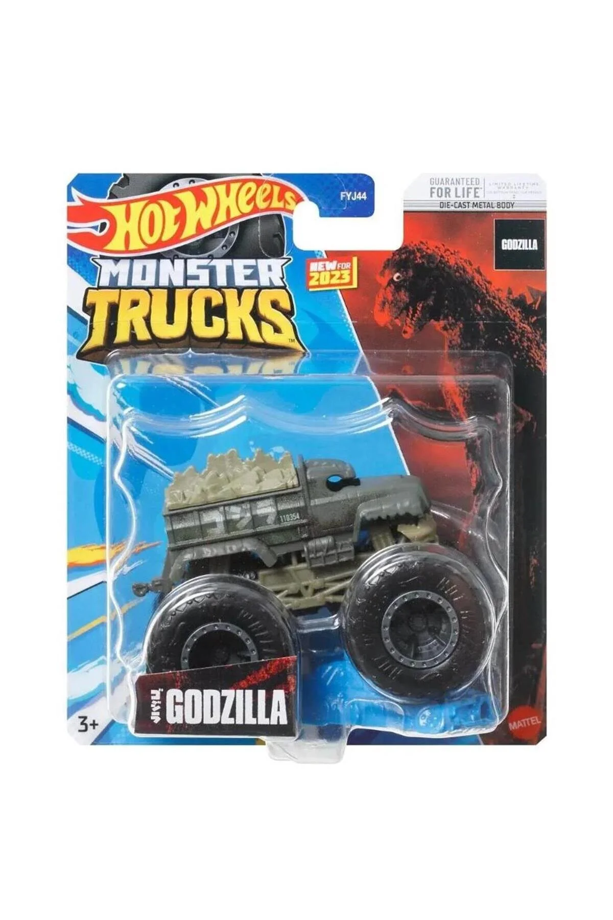ماشین اسباب بازی 1:64 MONSTER TRUCKS CARS HKM37 هات ویلز اورجینال HOT WHEELS
