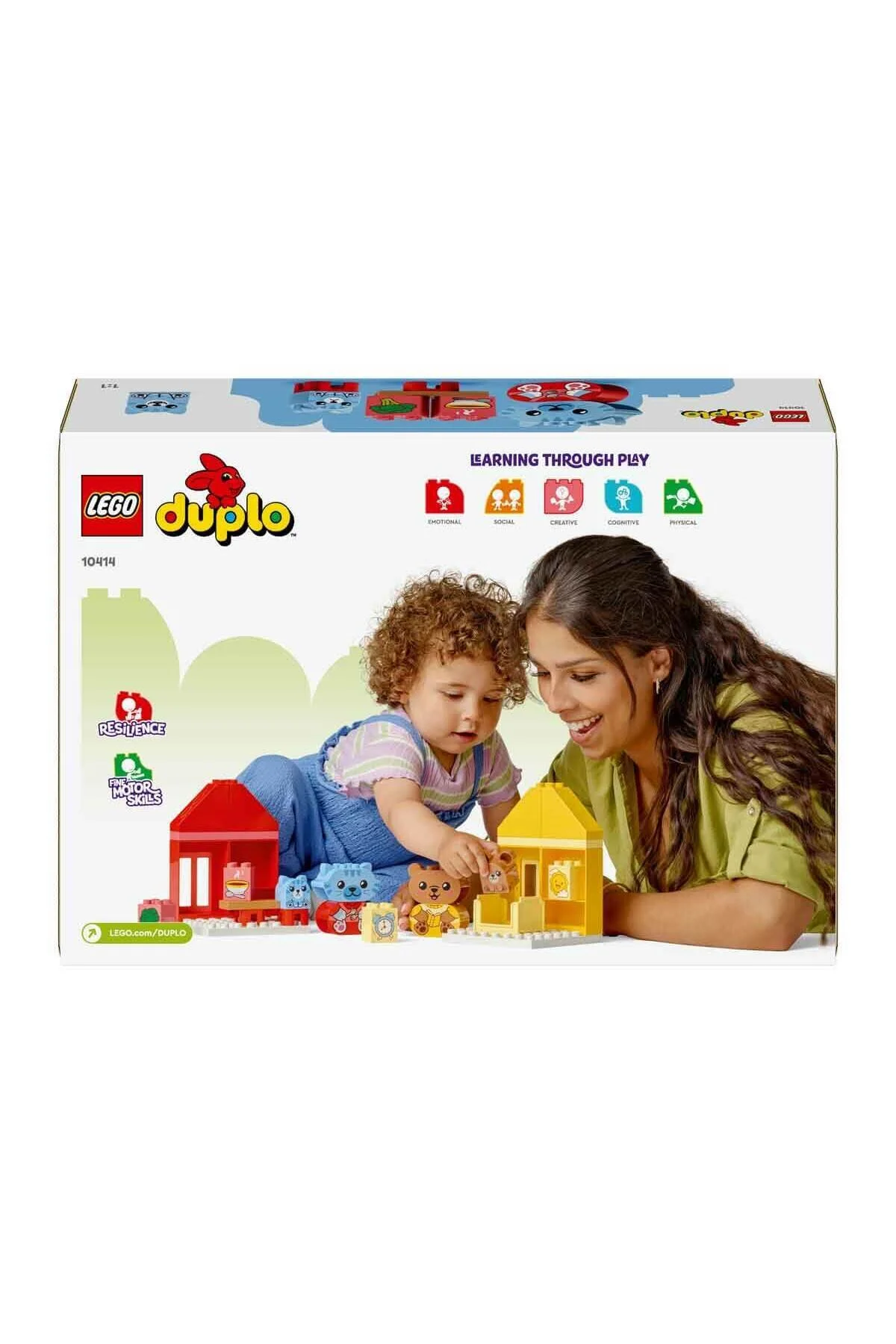 لگو و اسباب بازی های ساخت محور ® DUPLO® اولین روال روزانه من: غذا زمان خواب 10414 کودک 1 نیم سال بالاتر از ترکیه LEGO