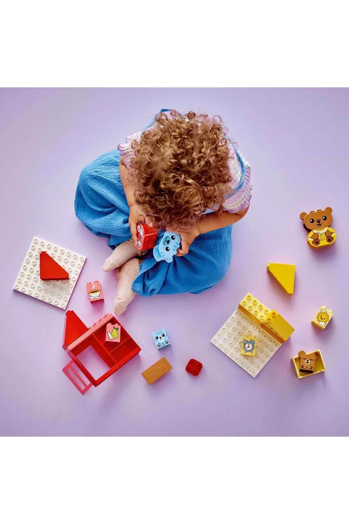لگو و اسباب بازی های ساخت محور ® DUPLO® اولین روال روزانه من: غذا زمان خواب 10414 کودک 1 نیم سال بالاتر از ترکیه LEGO