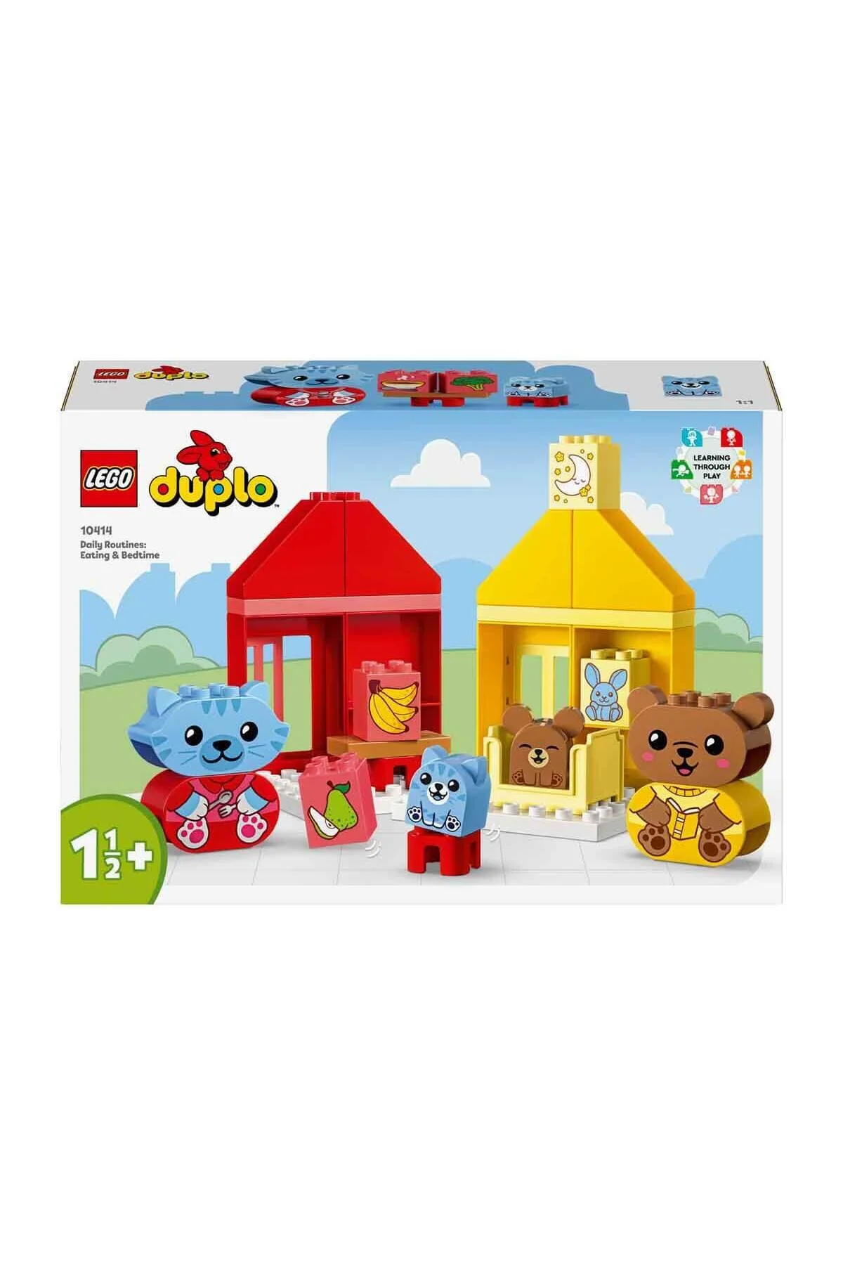 لگو و اسباب بازی های ساخت محور ® DUPLO® اولین روال روزانه من: غذا زمان خواب 10414 کودک 1 نیم سال بالاتر از ترکیه LEGO