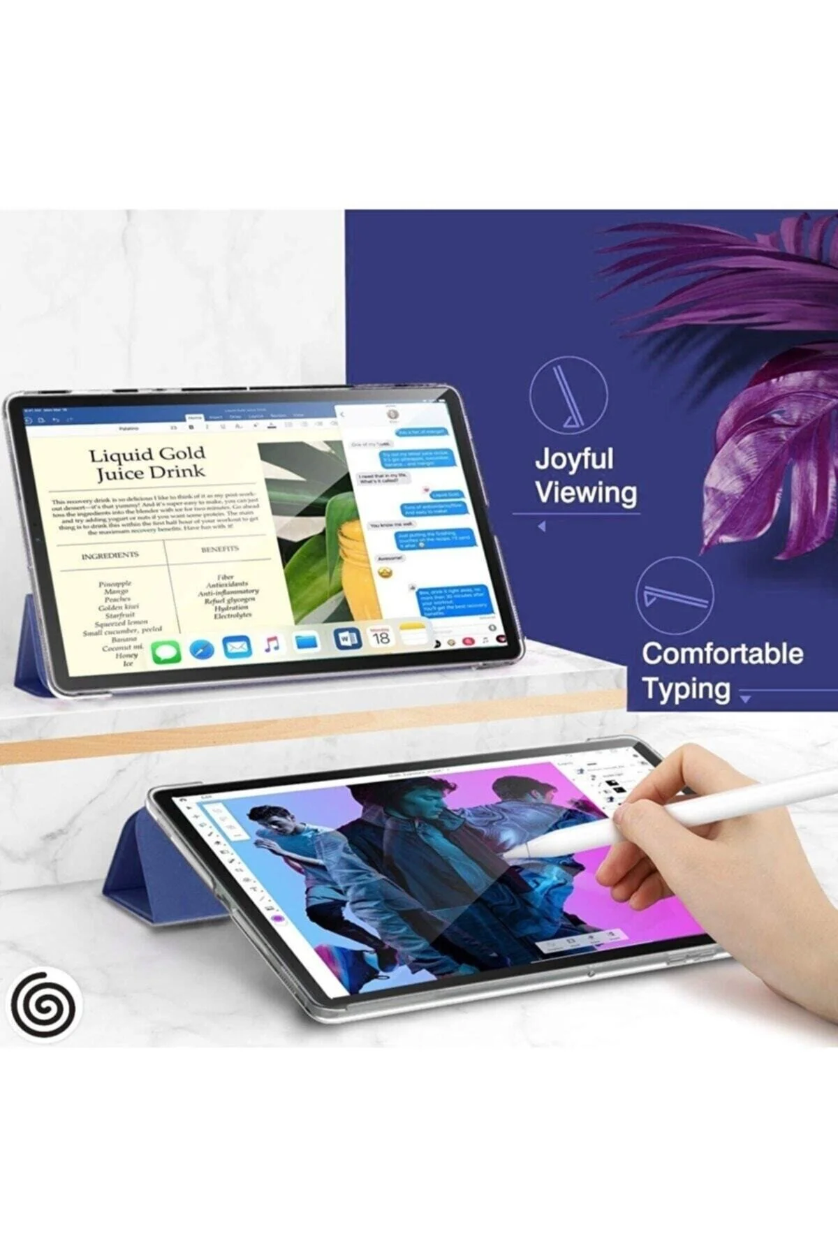 کاور تبلت قاب محافظ تاشو سامسونگ GALAXY TAB A8 10.5 SM X200 سازگار فیبکس Fibaks