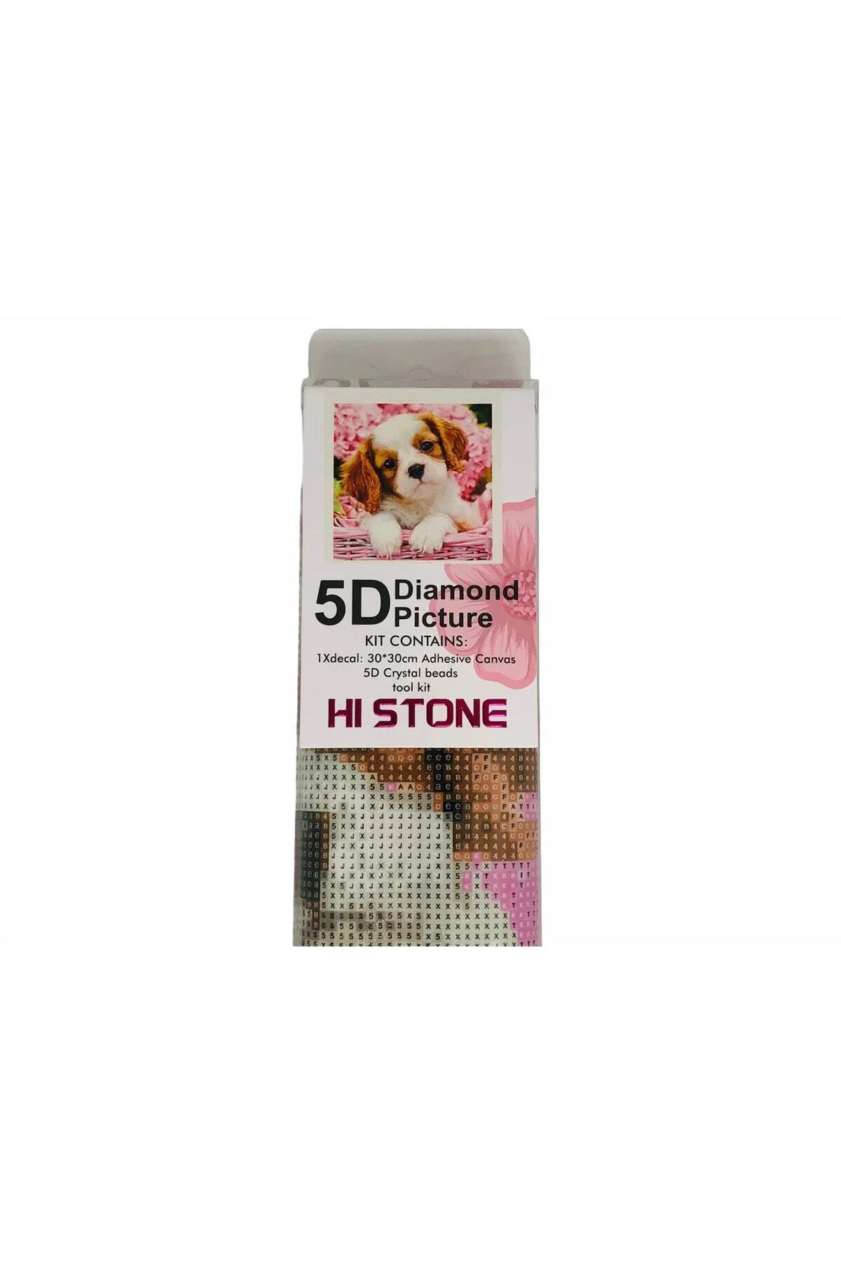 پازل کیت ملیله موزاییک پردازش سنگ مهره الماس HI STONE 5D DIAMOND BEAD 30X30CM MS20598 Genel Markalar