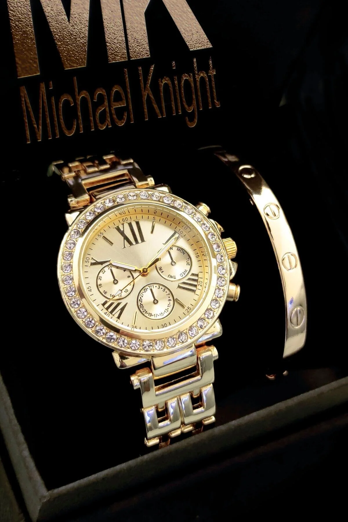 ساعت مچی دستبند در جعبه مخصوص Michael Knight