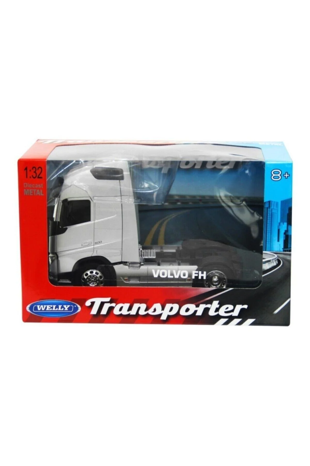 ماشین اسباب بازی WELLY DIECAST VOLVO FH 12 4X2 KARSAN