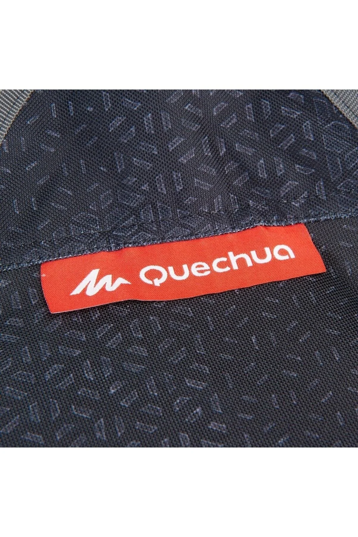 صندلی کمپ سیاه کمپینگ مدفوع فلزی Quechua Single مشکی Singlepower Decathlon