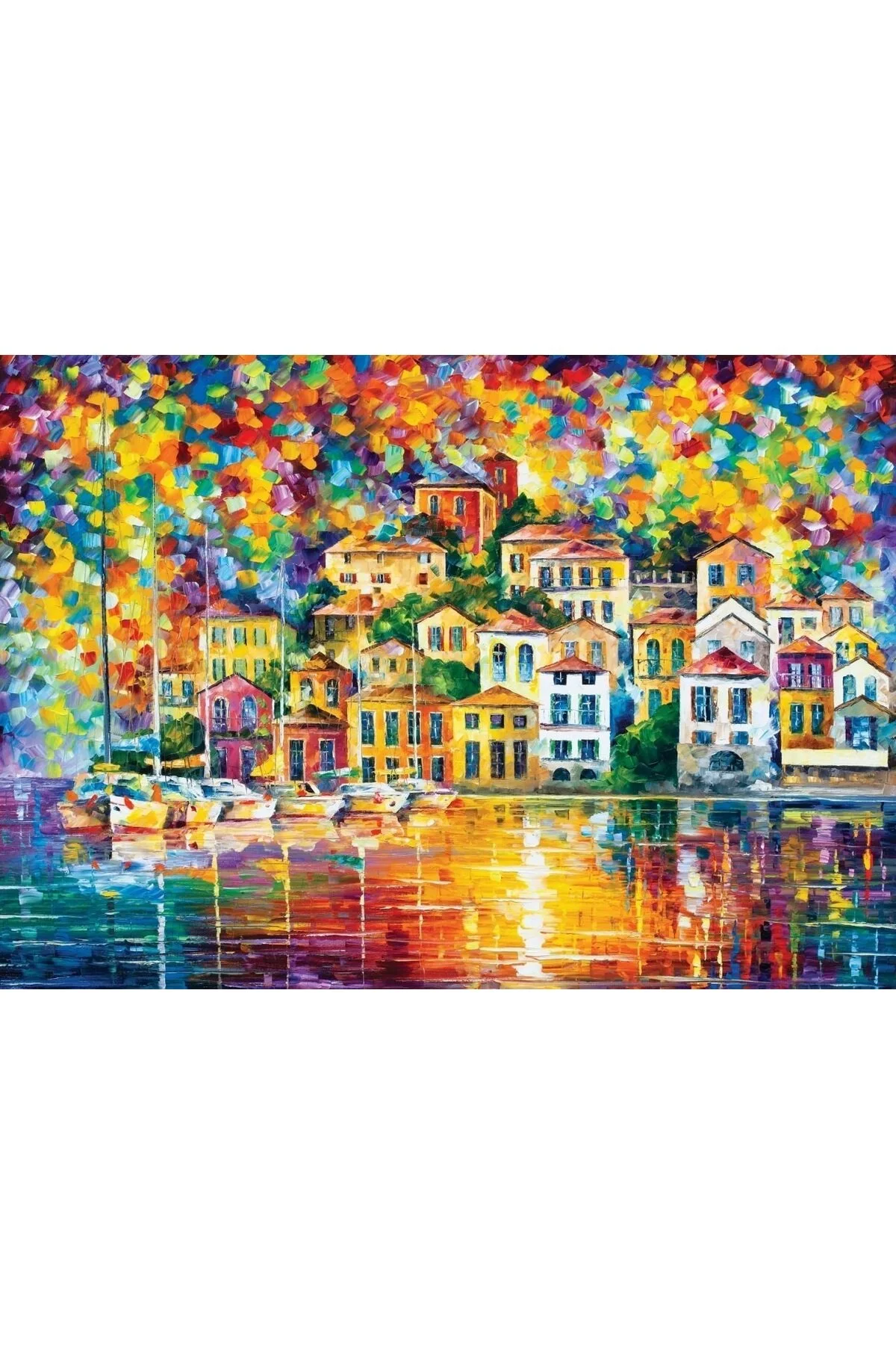 پازل هنر PORT OF DREAMS 2000 PIECE PUZZLE 96X68 CM از ترکیه şazenur