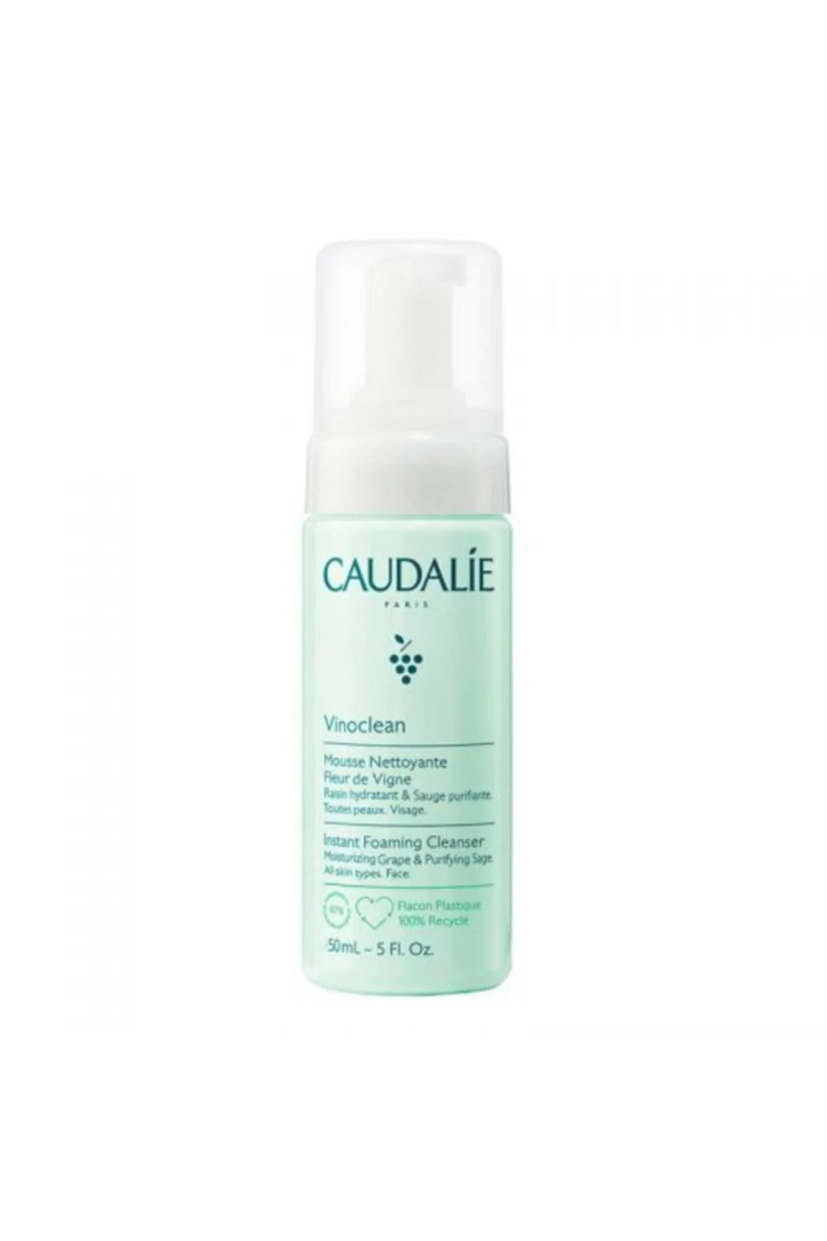 Caudalie پفیوم تمیزکننده وینوکلین 50 میلی لیتر