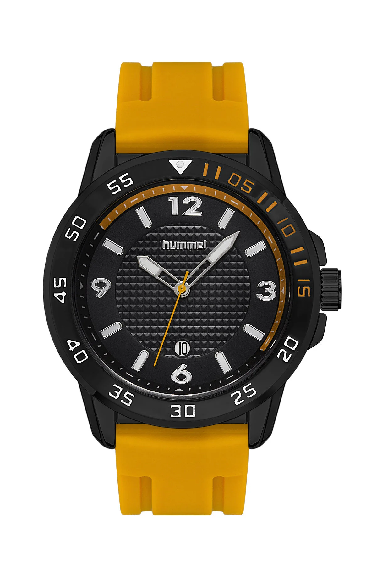 ساعت مچی ورزشی مردان HM 3000MA 5 زرد سیاه هومل اورجینال hummel