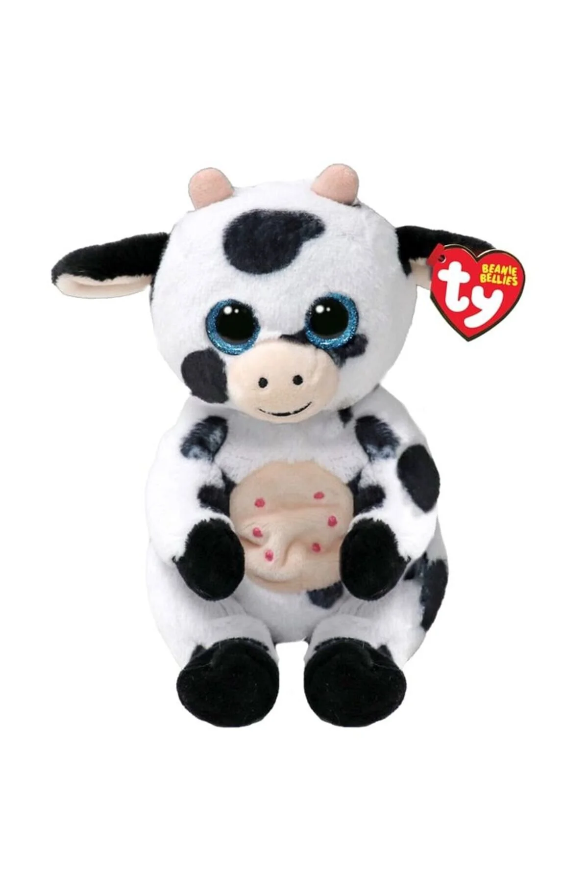 اسباب بازی های پشمی مخمل گاوی خالدار گله ای 15 سانتی متر TY Beanie Boos
