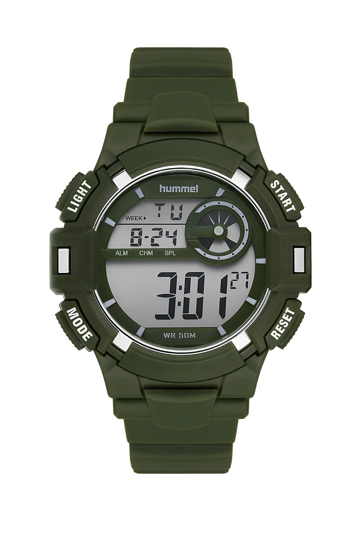 ساعت سبز مردانه ورزشی Green هومل اورجینال hummel