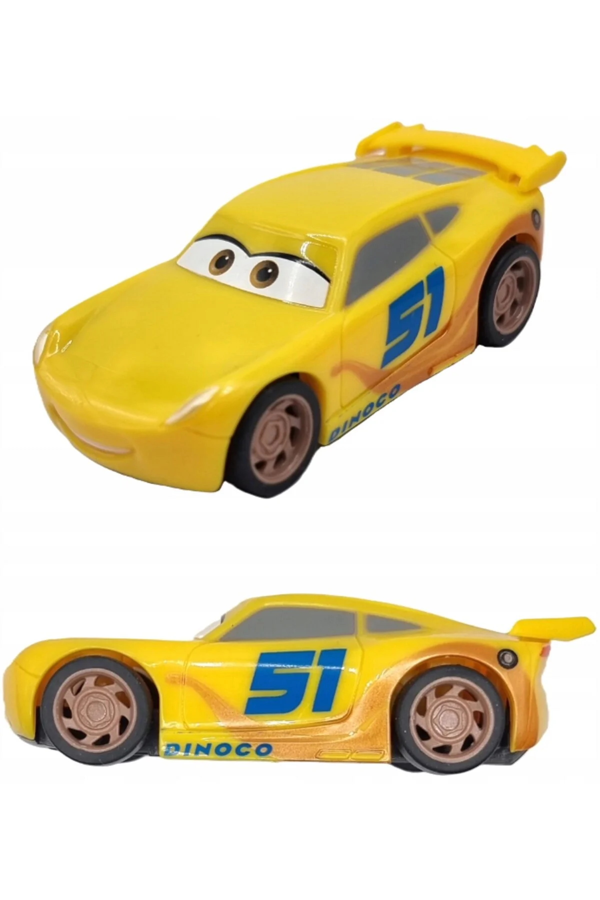 ماشین اسباب بازی RUSTZE DINOCO CRUZ RAMIRES CZIREZ میر Mattel