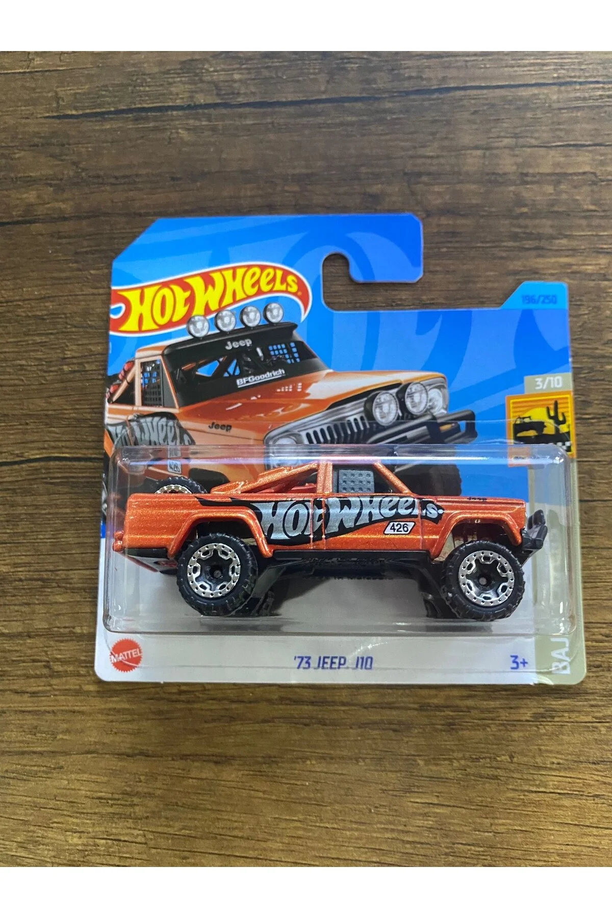 ماشین اسباب بازی JEEP J10 ‘73 مجموعه ویژه وسایل نقلیه رنگ هات ویلز اورجینال HOT WHEELS