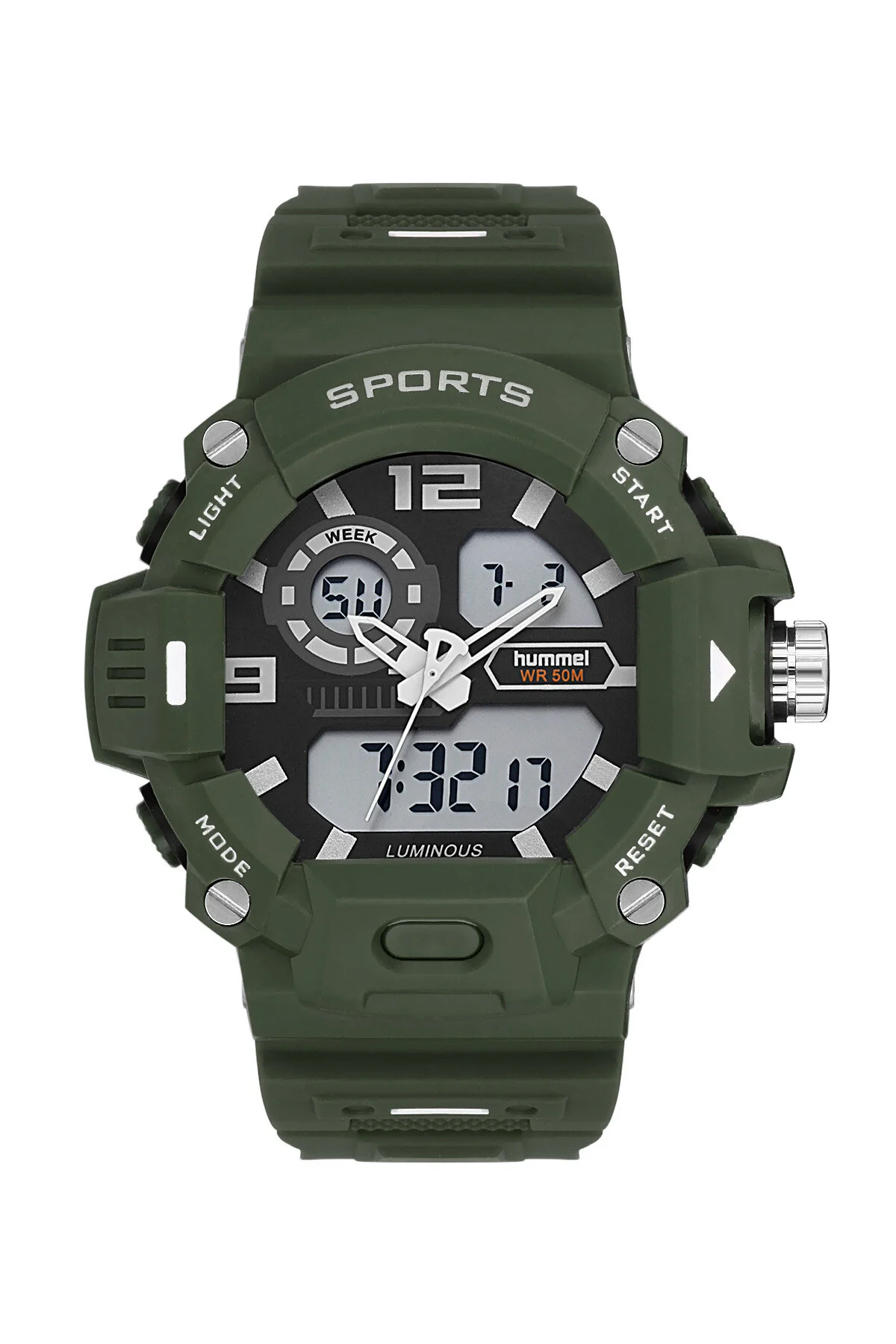 ساعت مچی ورزشی مردان KHAKI HM 1016MD 3 هومل اورجینال hummel