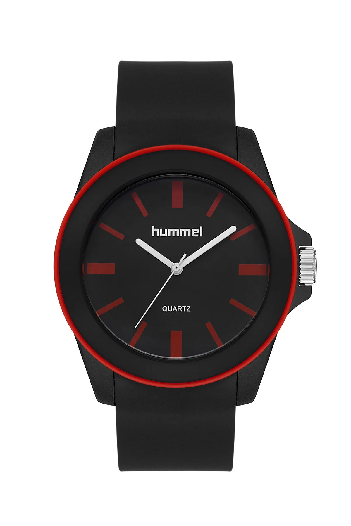 ساعت چند رنگ مردانه مچی ورزشی مشکی Red هومل hummel