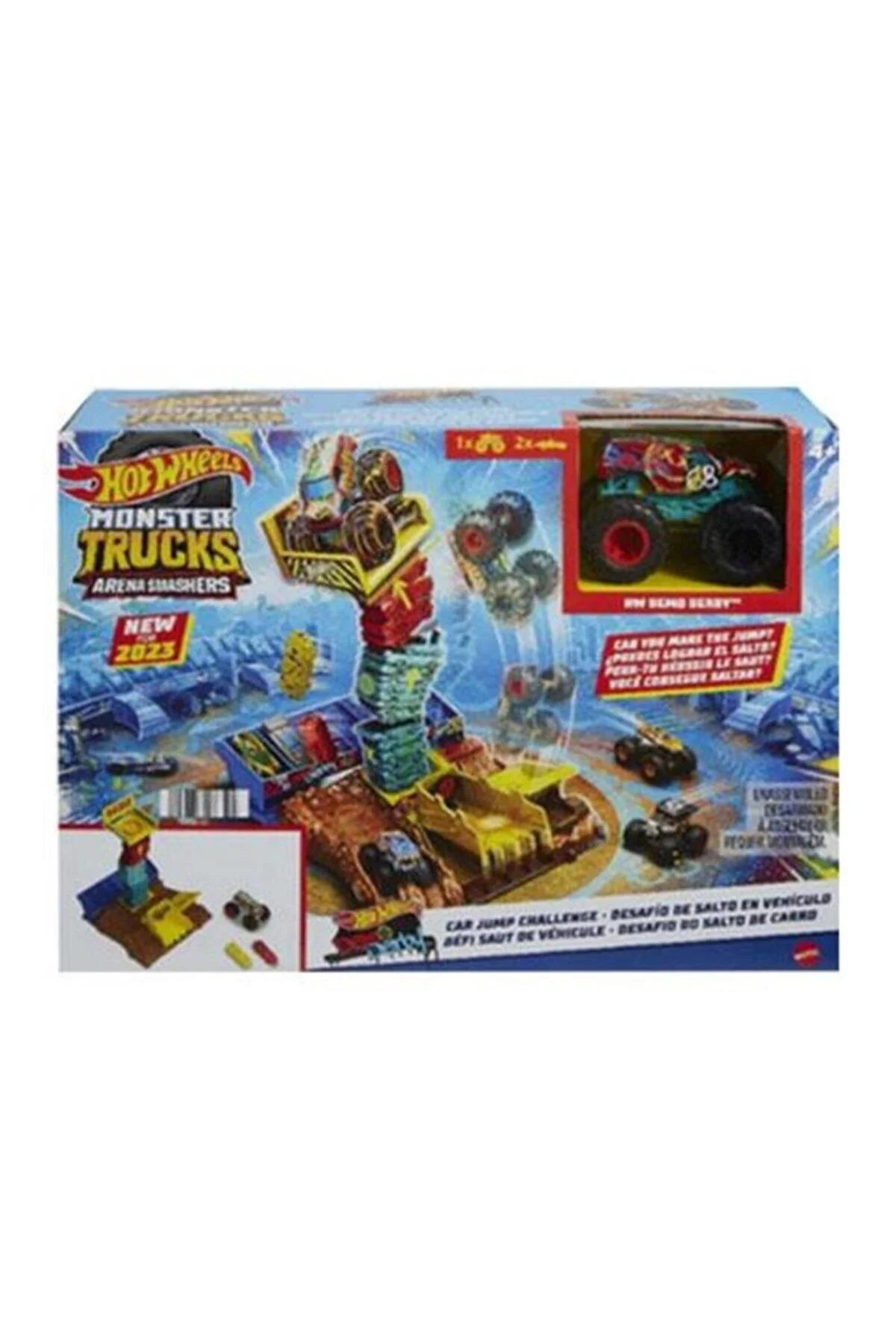 ماشین اسباب بازی ست نیمه نهایی در MONSTER TRUCKS ARENA از ترکیه HOT WHEELS