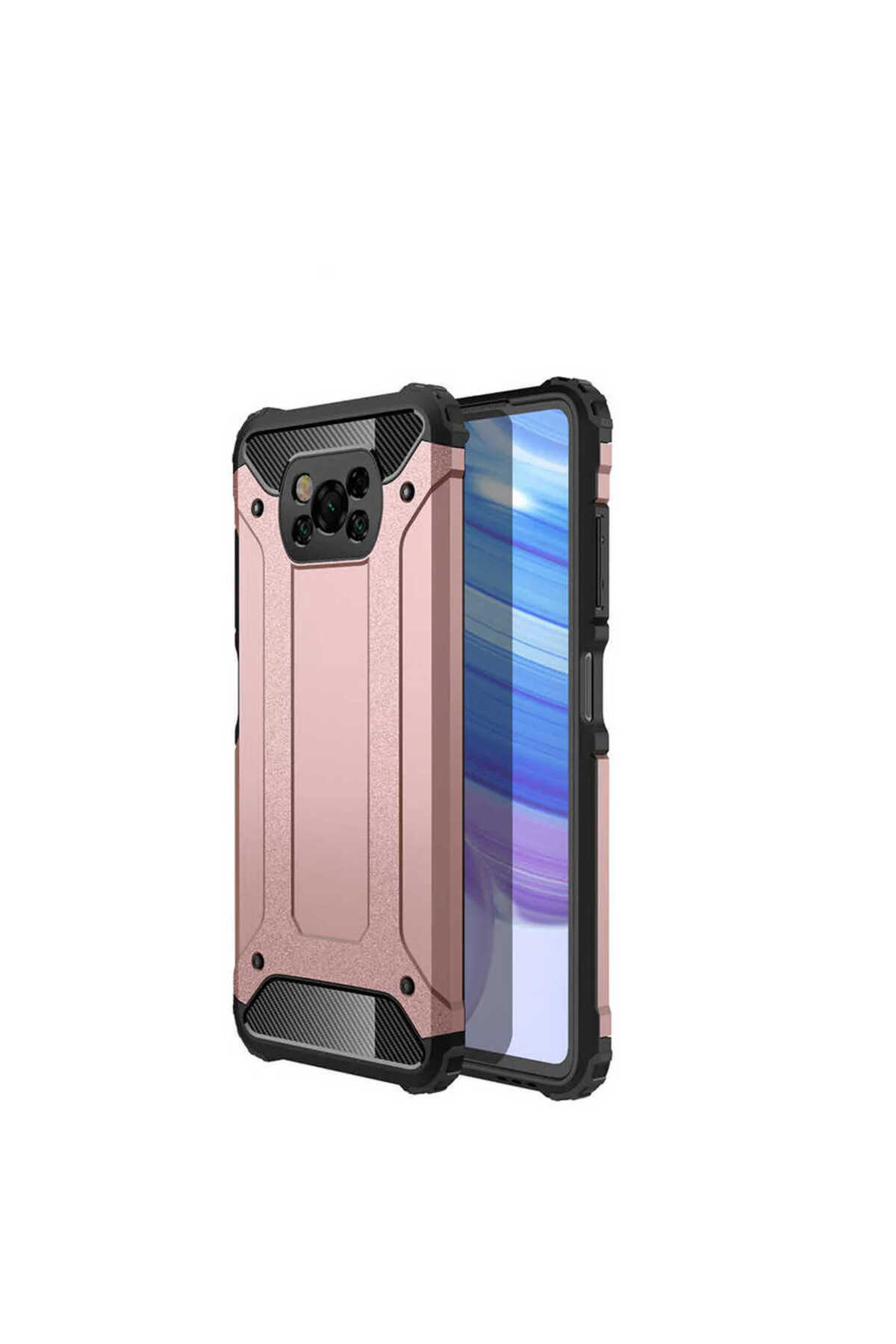 کاور و قاب XIAOMI POCO X3 NFC PRO CASE DUAL LAYER ARMOR TANK CRASH MILITARY COVER kilifone