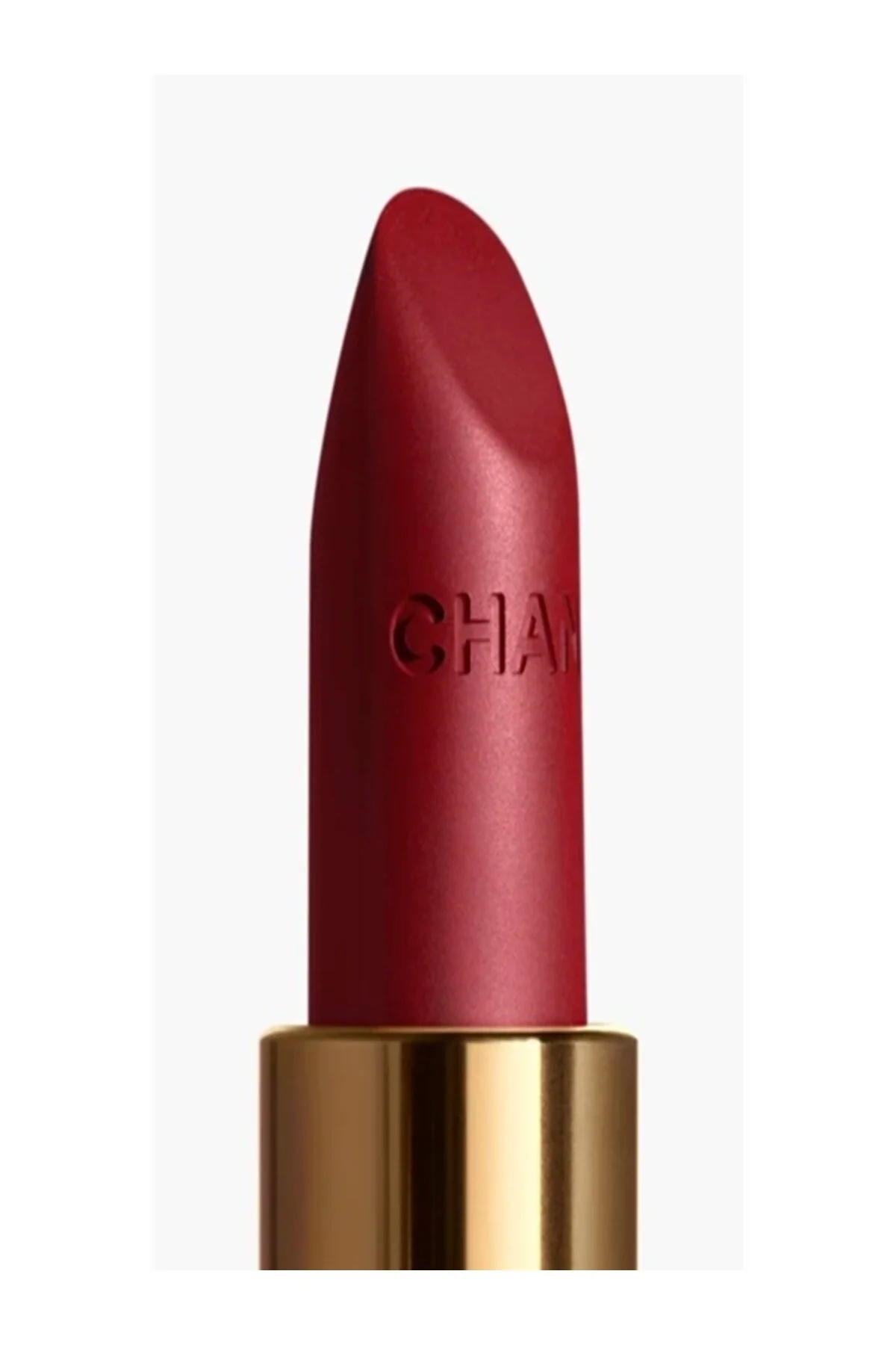 Chanel رژ لب مات درخشان ALLURE VELVET با رنگدانه ماندگاری طولانی رنگ قرمز آلبالویی