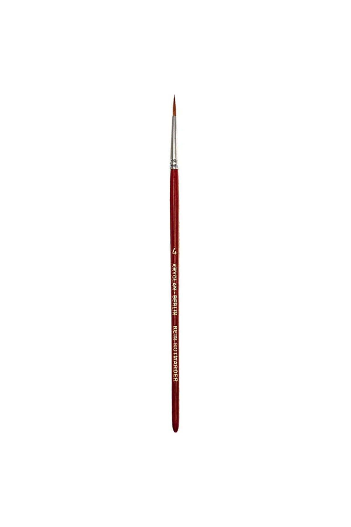 Kryolan مدل ممتاز مسطح ۴ برس گرد 03104