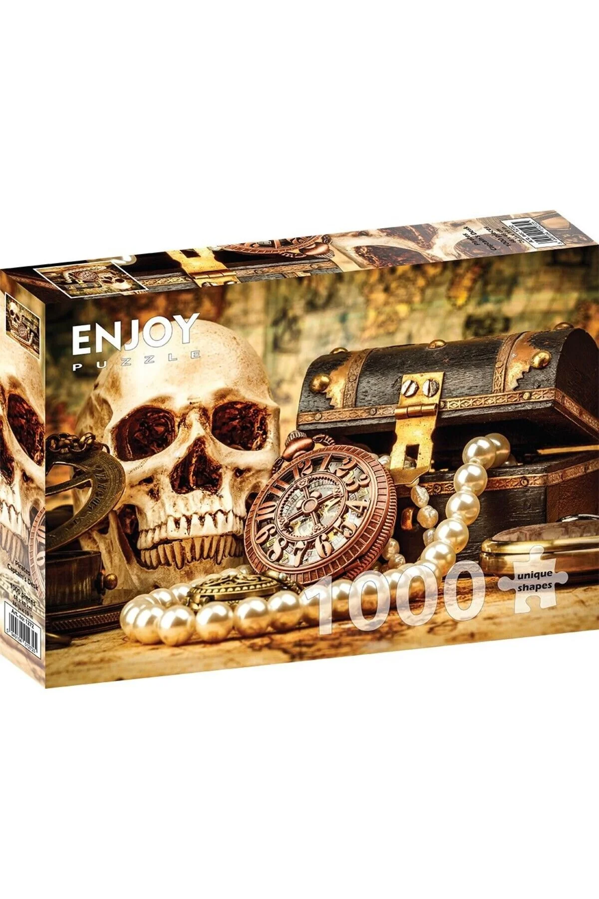 پازل از میز کاپیتان 1000 تکه دزدان دریایی لذت ببرید ترکیه enjoy puzzle