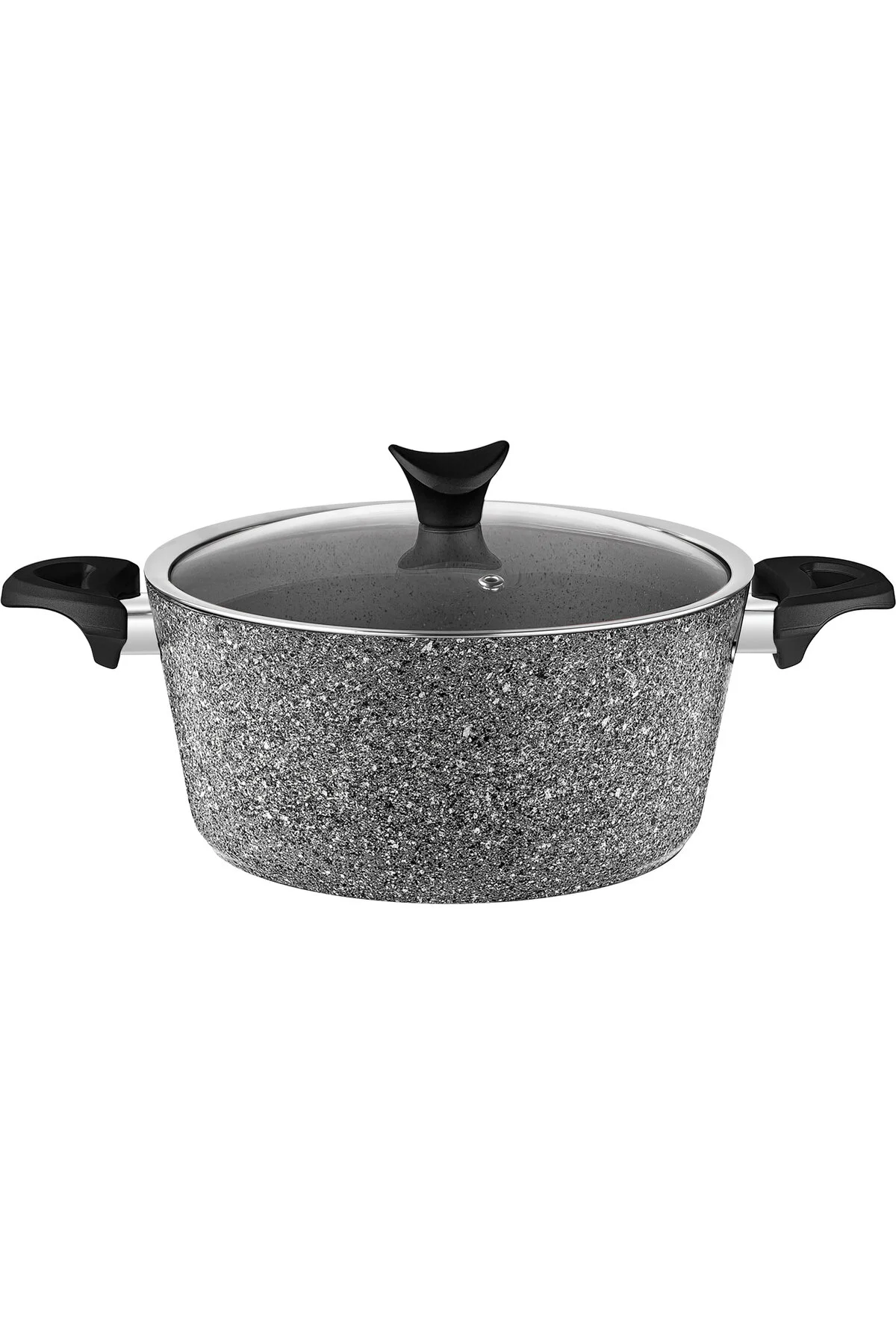 قابلمه خاکستری ست و تابه گرانیتی 7تکه از کالکشن Master Cook تاچ TAC Taç