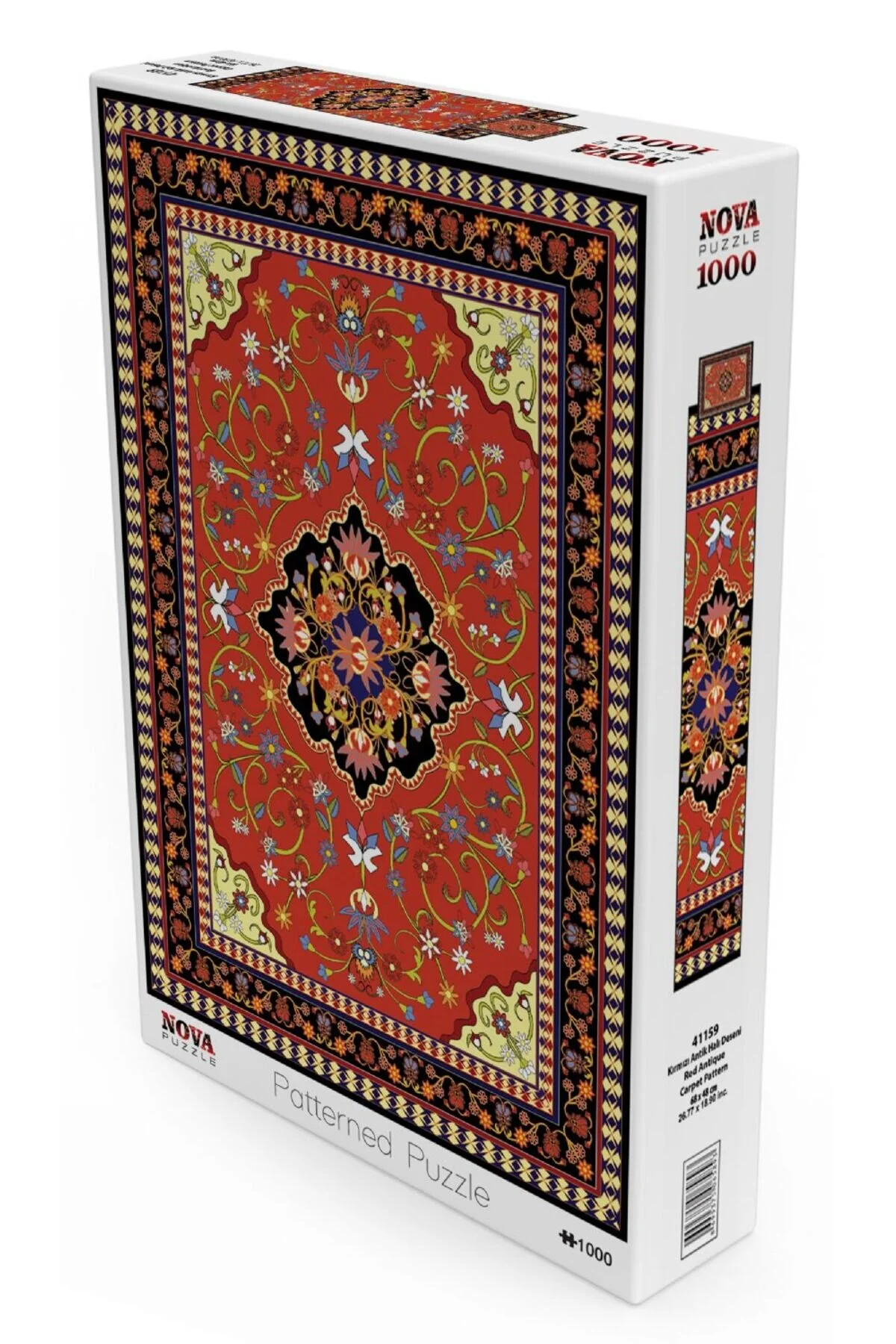 پازل 1000 قطعه طرح فرش باستانی قرمز نوا پازل Nova Puzzle