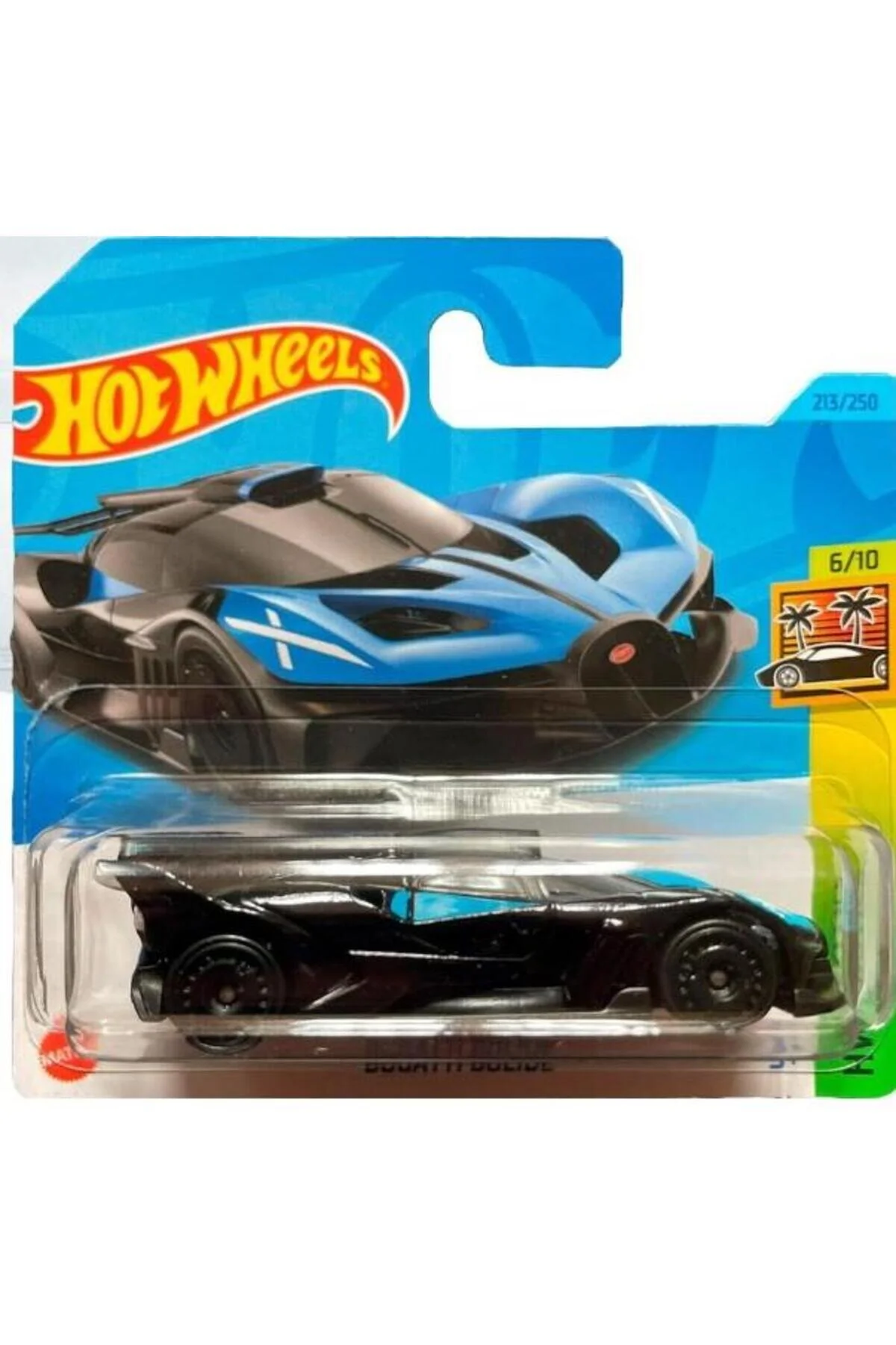ماشین اسباب بازی اتومبیل های منفرد BUGATTI BOLIDE HKG64 هات ویلز اورجینال HOT WHEELS
