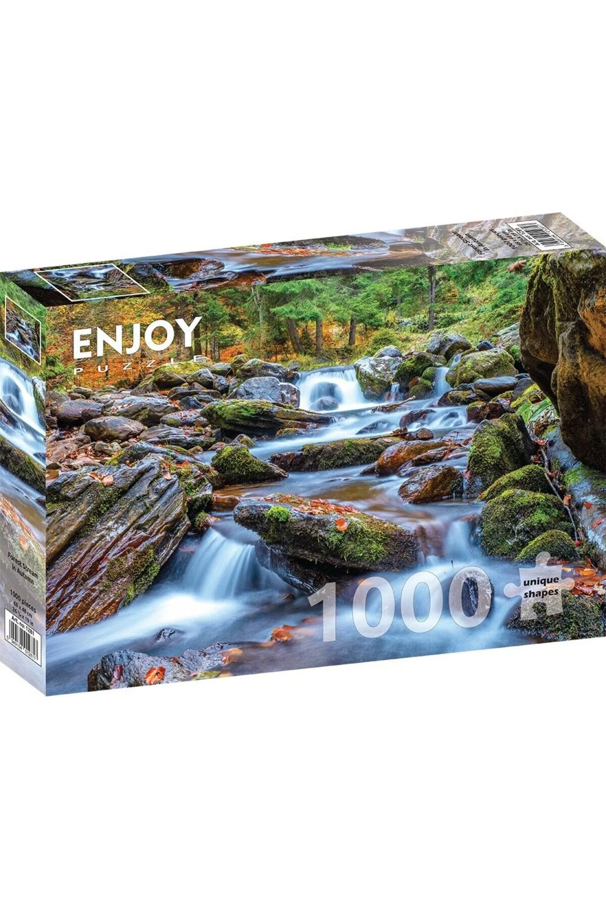 پازل از 1000 قطعه جریان پاییزی لذت ببرید ترکیه enjoy puzzle