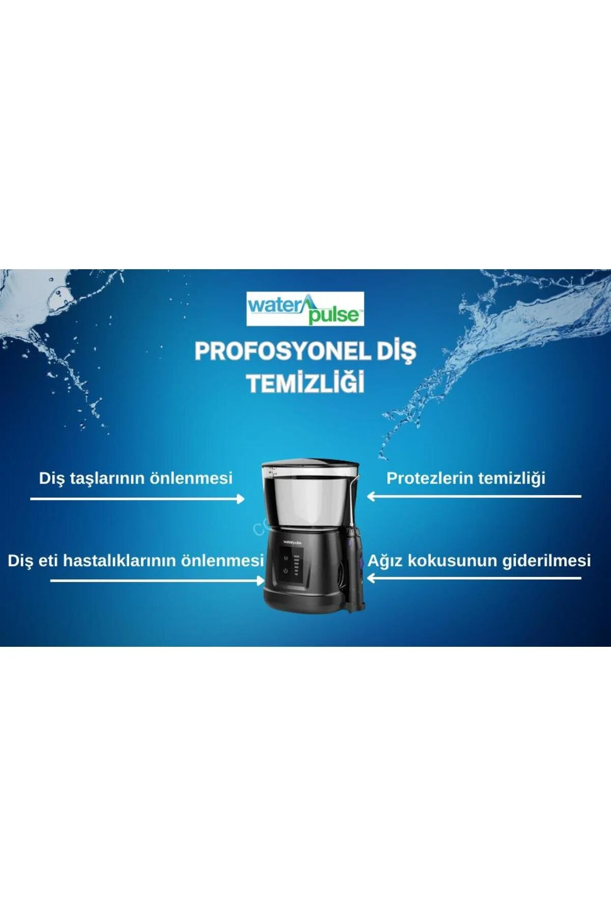 سلامت دهان و دندان واتر جت Wp V700Plus W Professional Flosser Water ماساژ مراقبت از پروتز 1000 میل دوش Si waterpulse