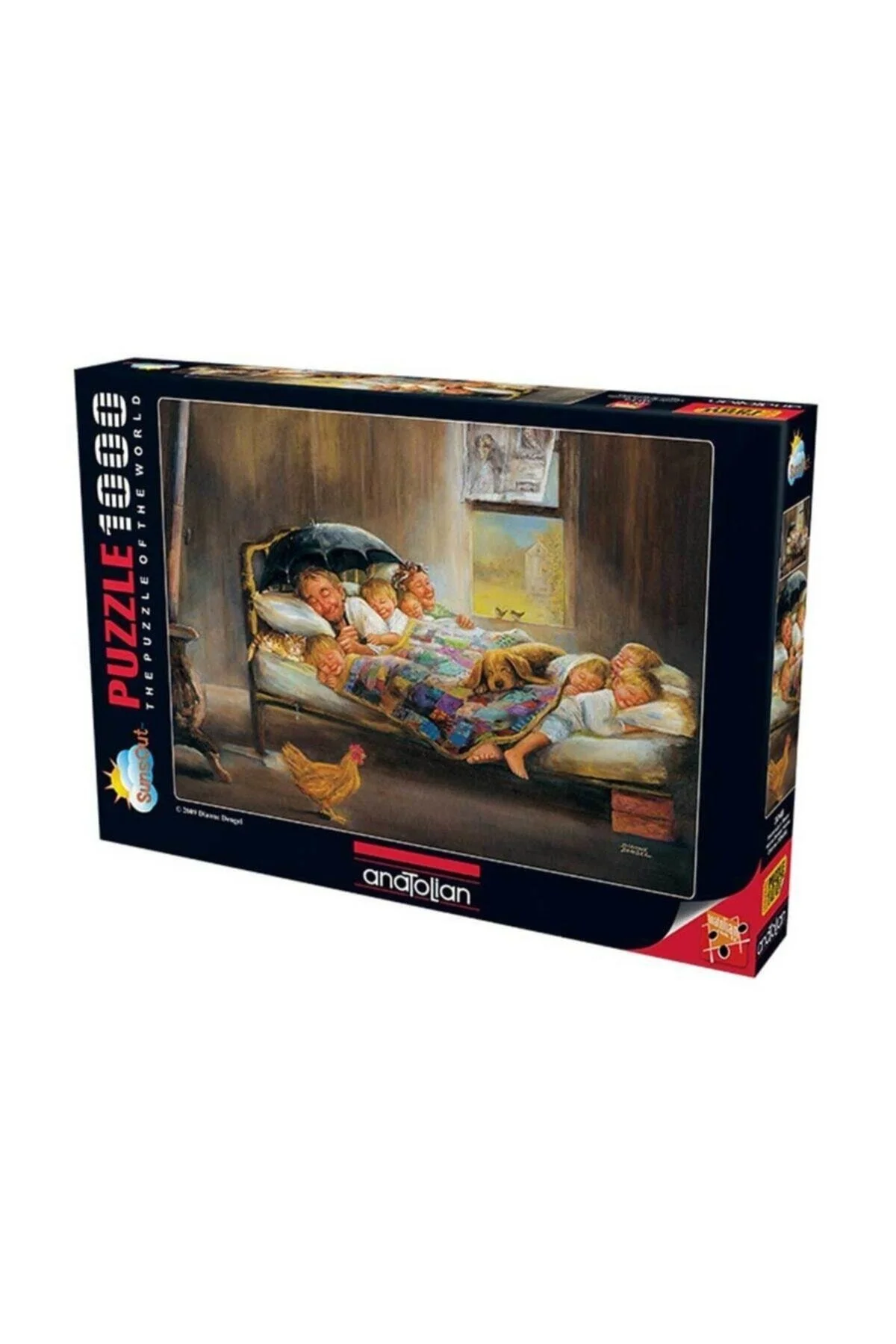 پازل 1000 تکه: تصویر خوشبختی از ترکیه Anatolian Puzzle