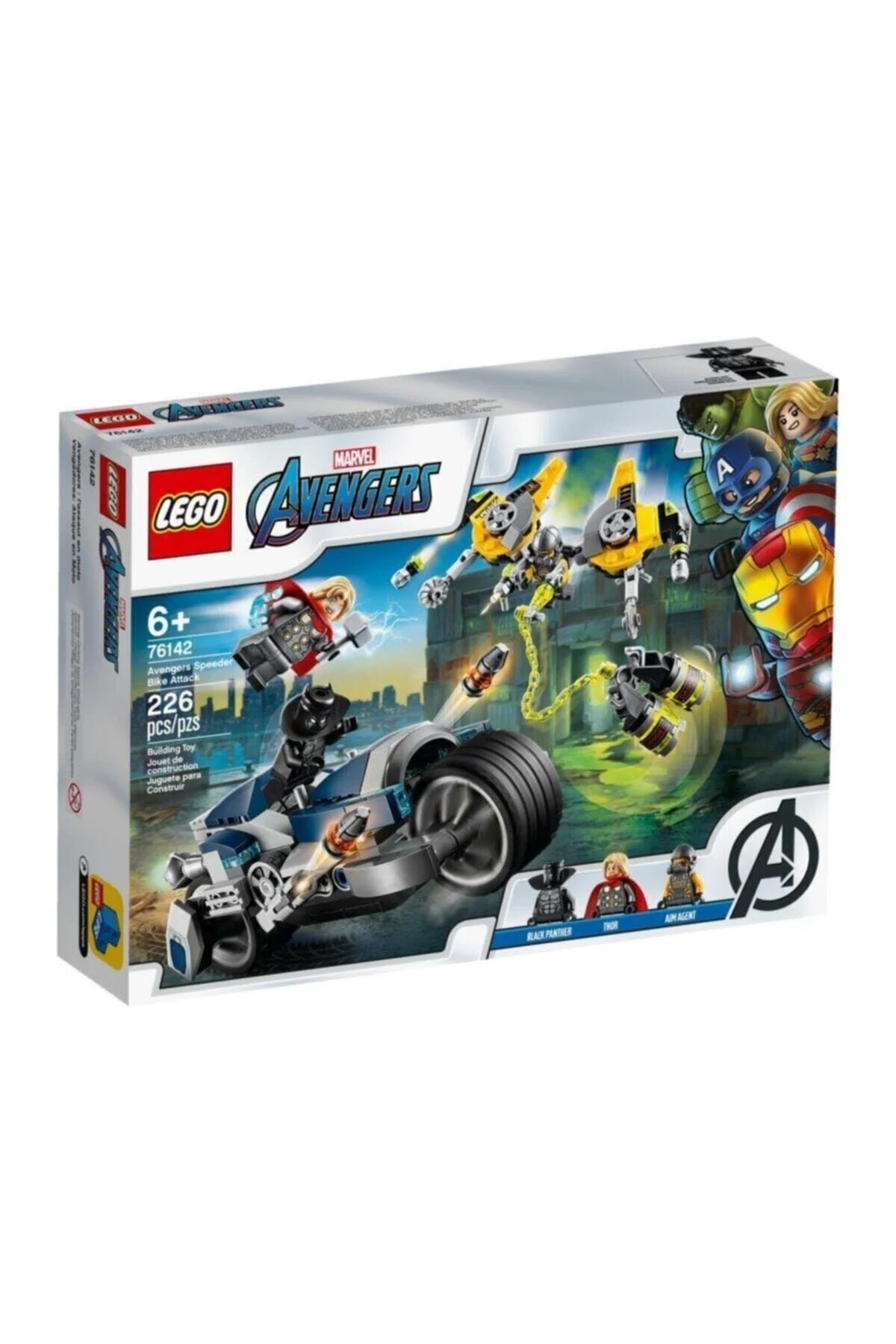 لگو و اسباب بازی های ساخت محور SUPER HEROES AVENGERS BIKE 76142 از ترکیه LEGO