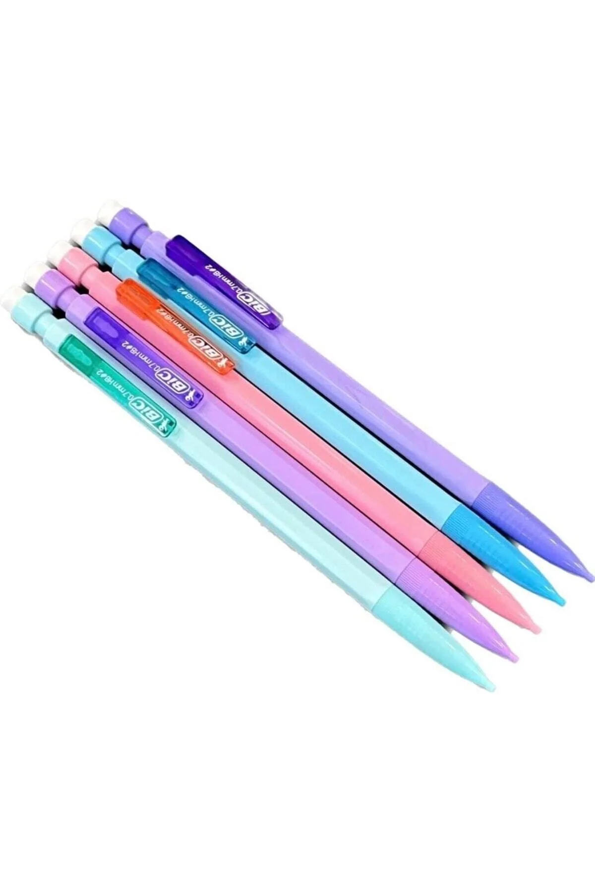 مداد مکانیکی ورساتیل صورتی 0.7 قلم 5 اورجینال بیک Bic