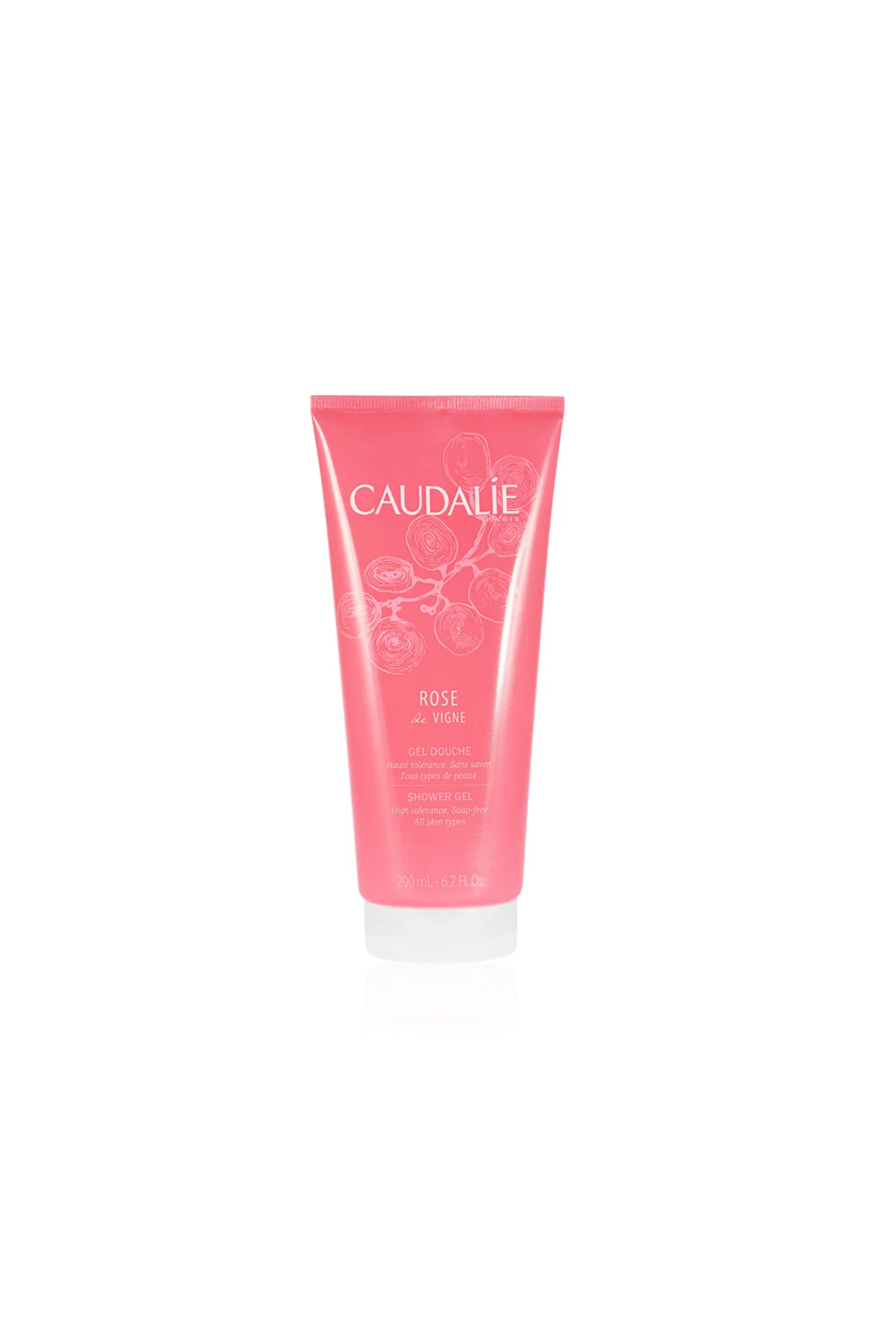 ژل دوش مردانه و زنانه ROSE DE VIGNE GEL SHOWER 200ML Caudalie