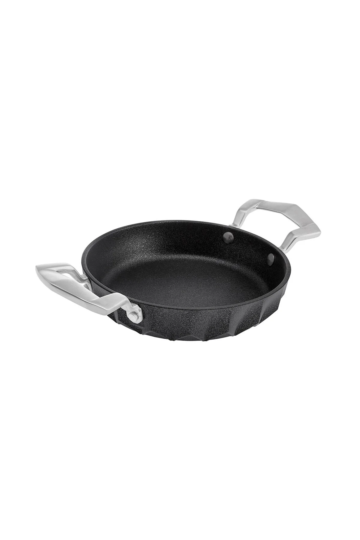 ماهیتابه کوچک ساهان مشکی مورب 20 سانتی متر صحن Emsan