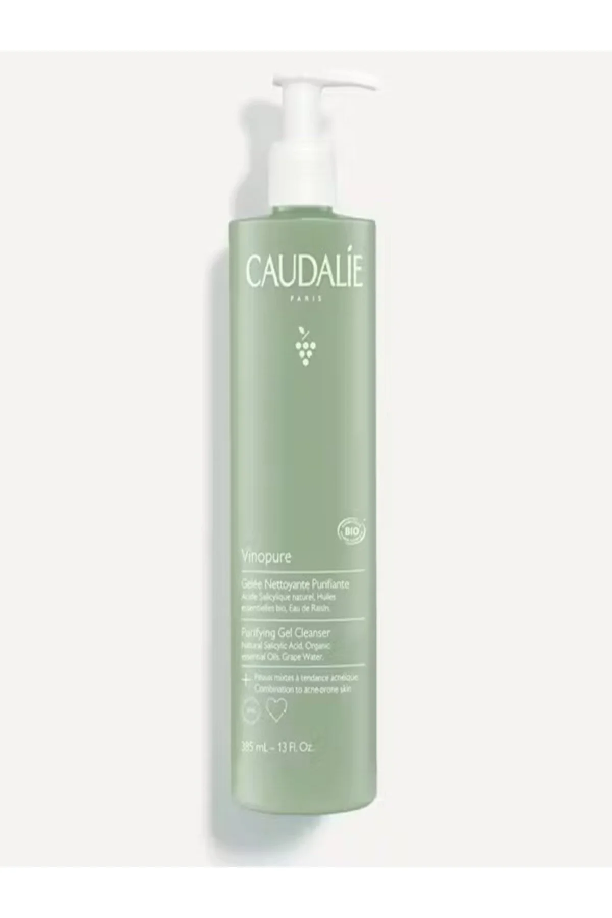 پاک کننده صورت ژل AUDALIE VINOPURE 385 میل Caudalie